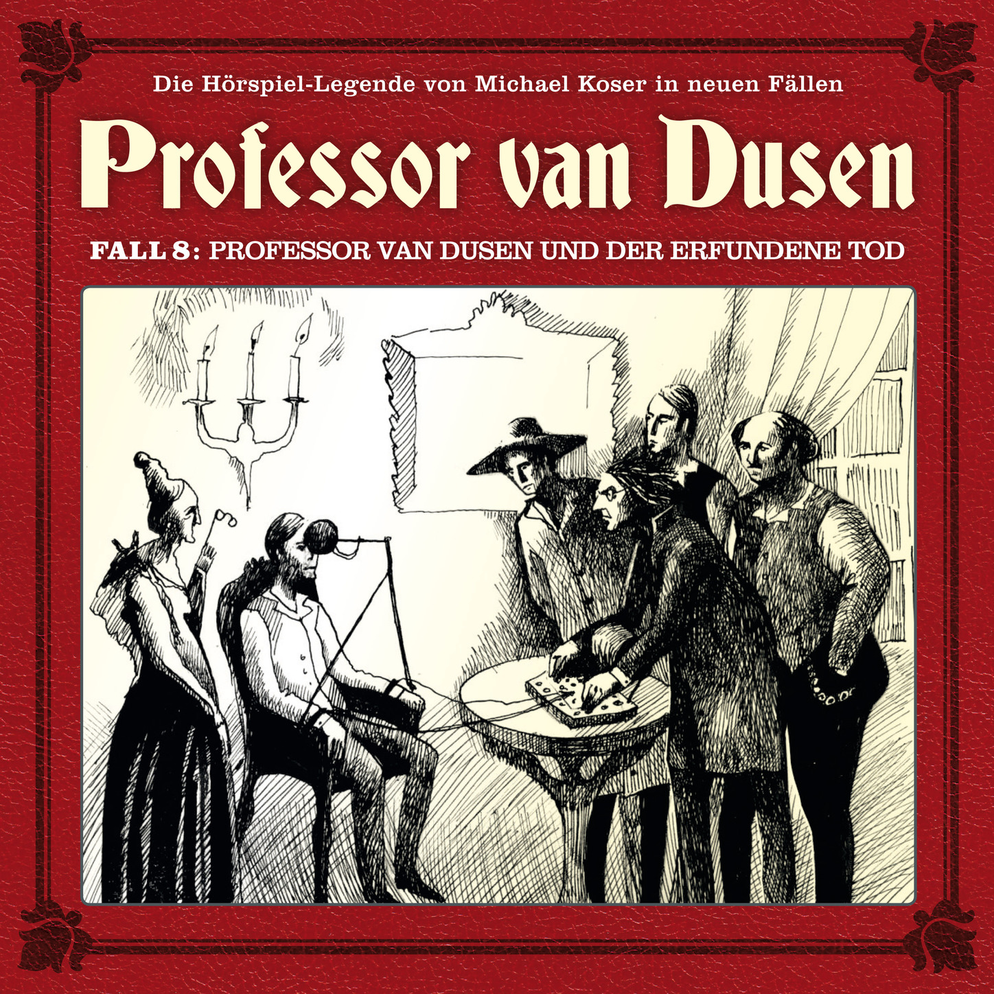 Обложка книги «Professor van Dusen, Die neuen Fälle, Fall 8: Professor van Dusen und der erfundene Tod»