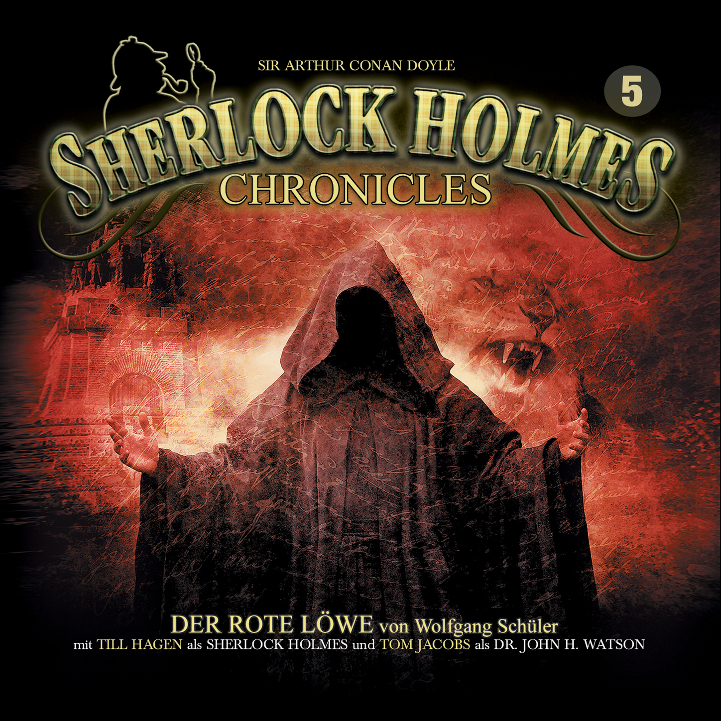 Обложка книги «Sherlock Holmes Chronicles, Folge 5: Der rote Löwe»