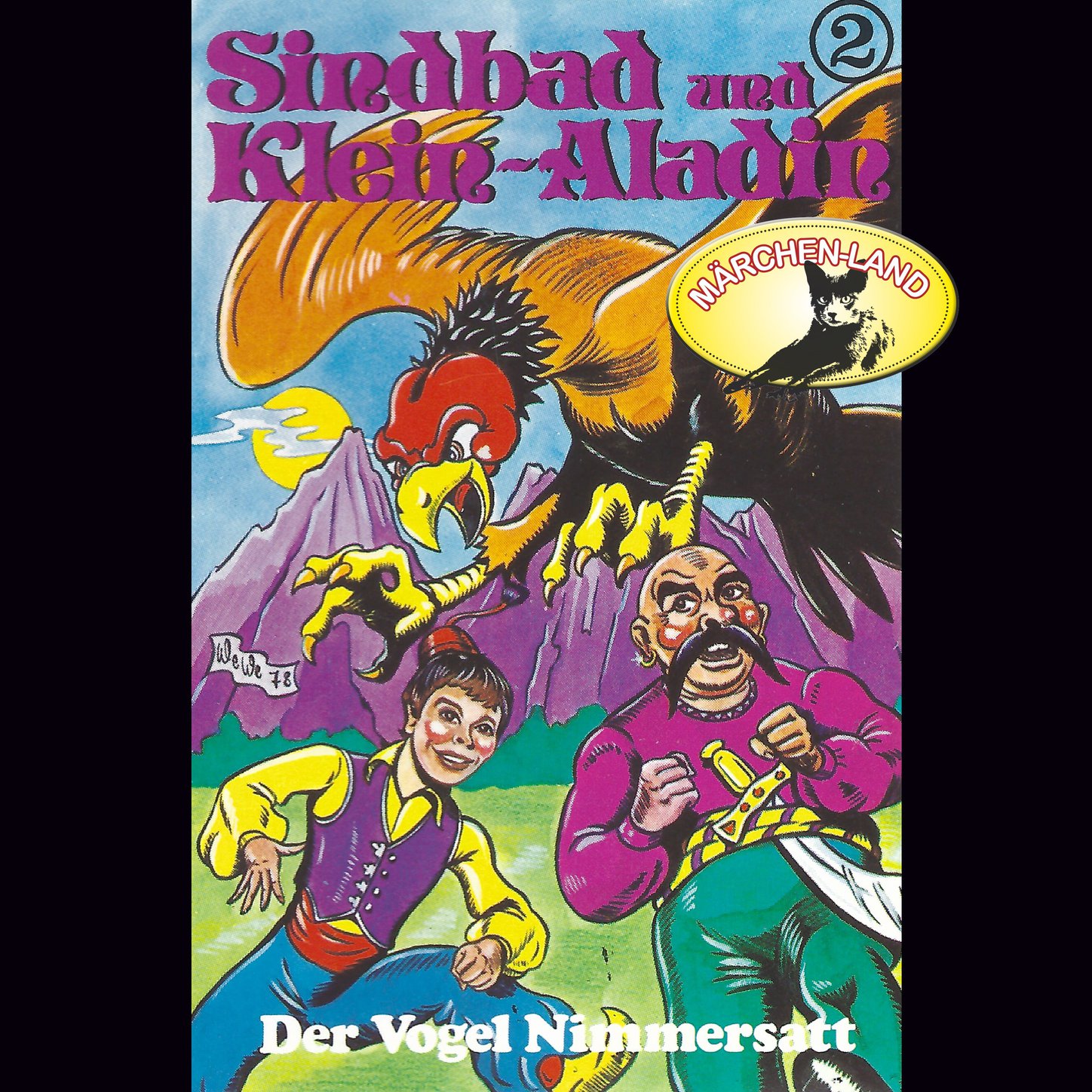 Обложка книги «Sindbad und Klein-Aladin, Folge 2: Der Vogel Nimmersatt»