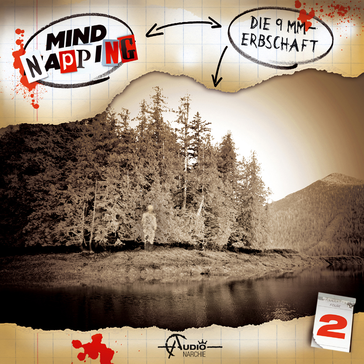 Обложка книги «MindNapping, Folge 2: Die 9mm-Erbschaft»