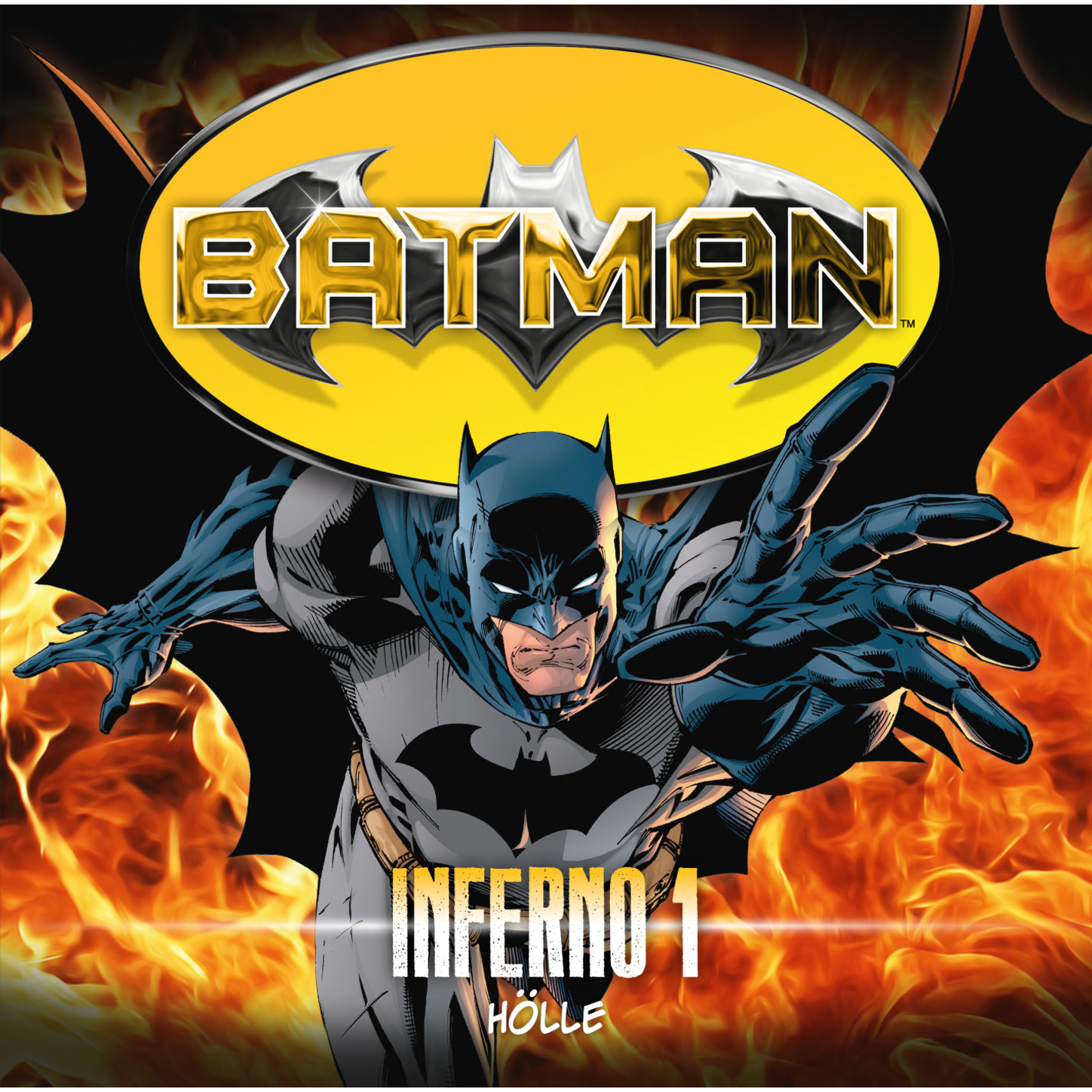 Обложка книги «Batman, Inferno, Folge 1: Hölle»