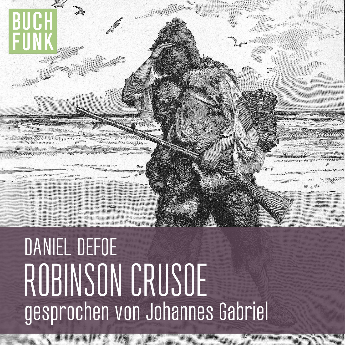 Обложка книги «Robinson Crusoe (Gekürzt)»