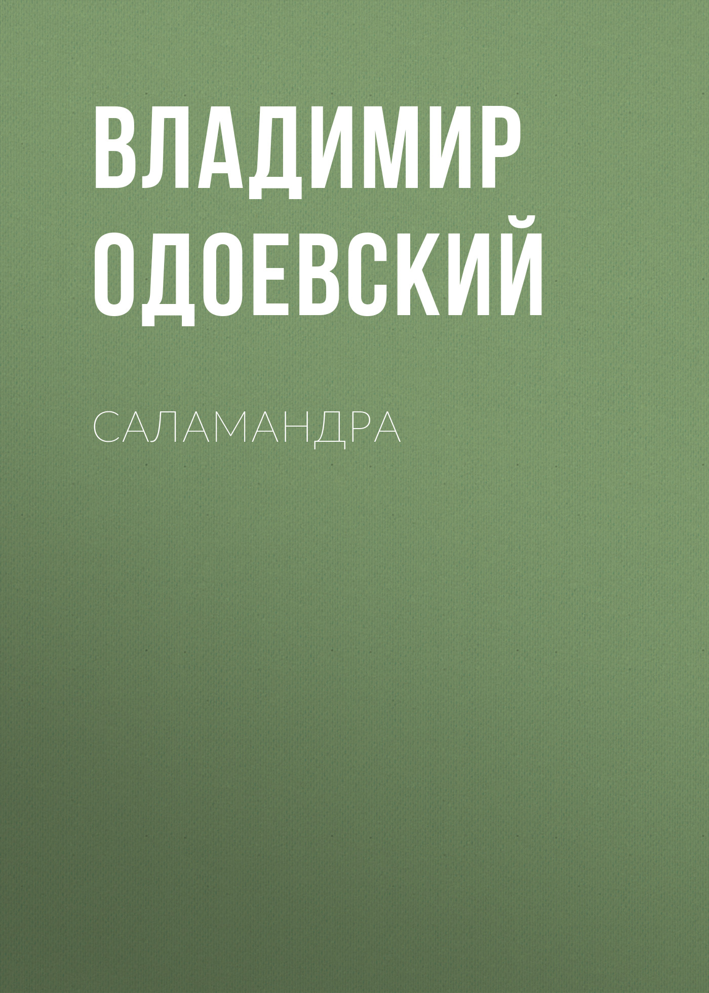 Обложка книги «Саламандра»