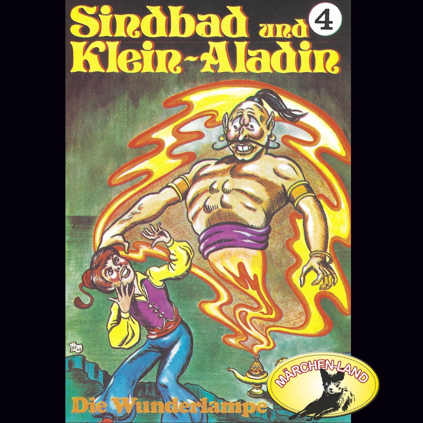 Обложка книги «Sindbad und Klein-Aladin, Folge 4: Die Wunderlampe»