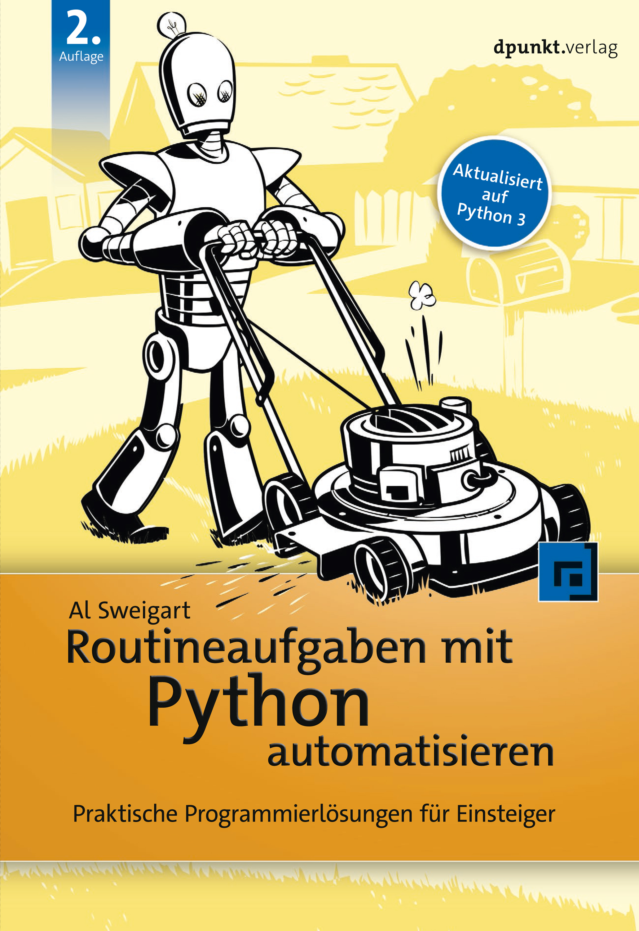 Обложка книги «Routineaufgaben mit Python automatisieren»