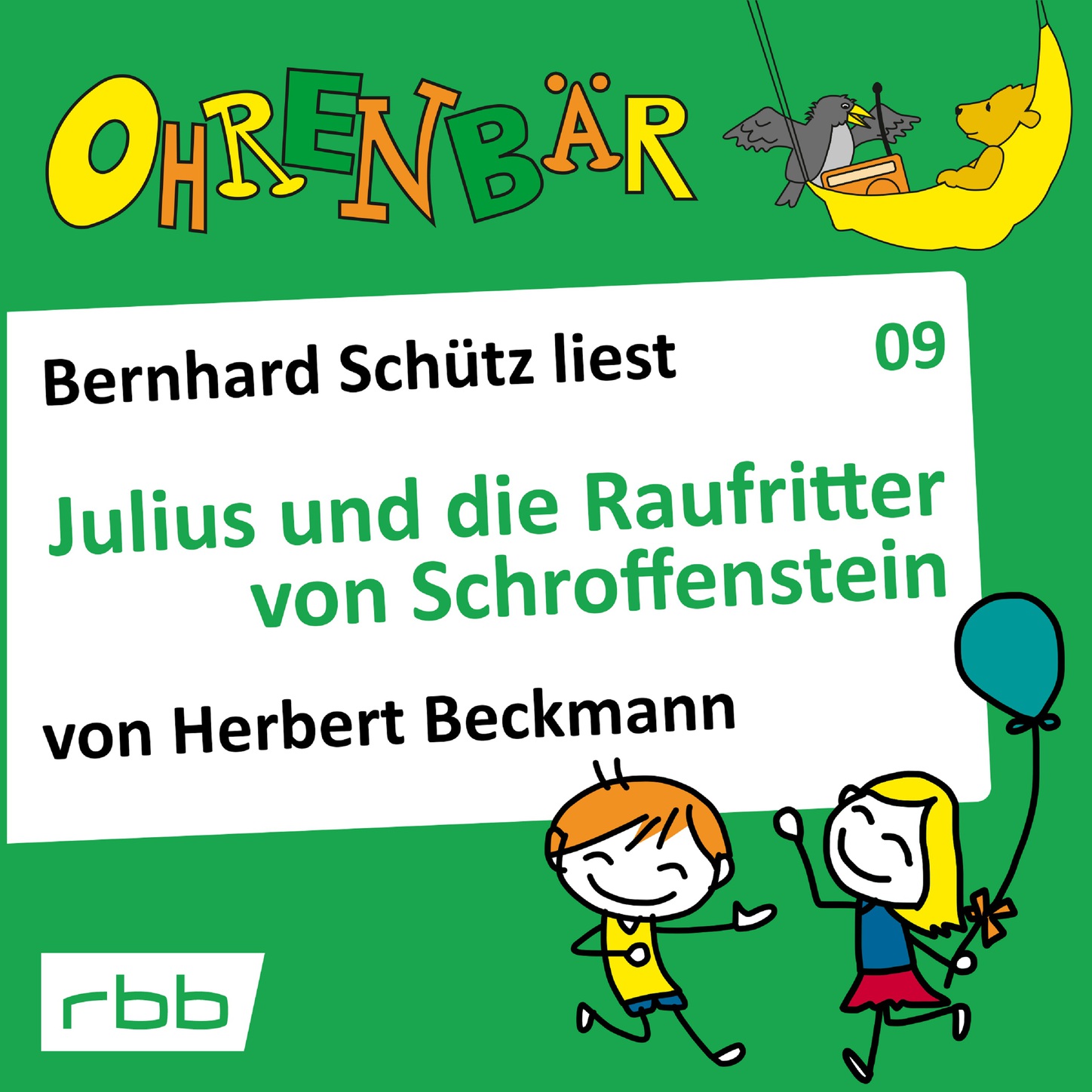 Обложка книги «Ohrenbär - eine OHRENBÄR Geschichte, Folge 9: Julius und die Raufritter von Schroffenstein (Hörbuch mit Musik)»