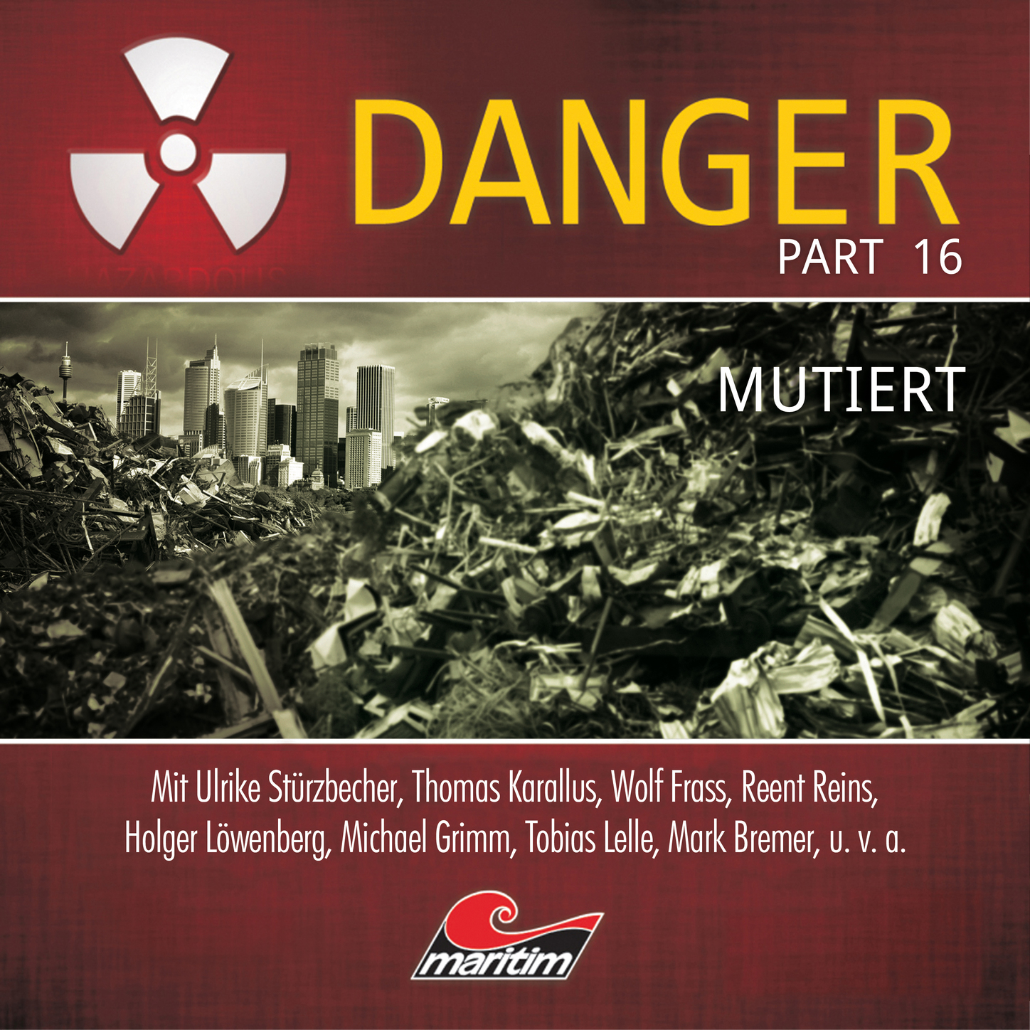 Обложка книги «Danger, Part 16: Mutiert»