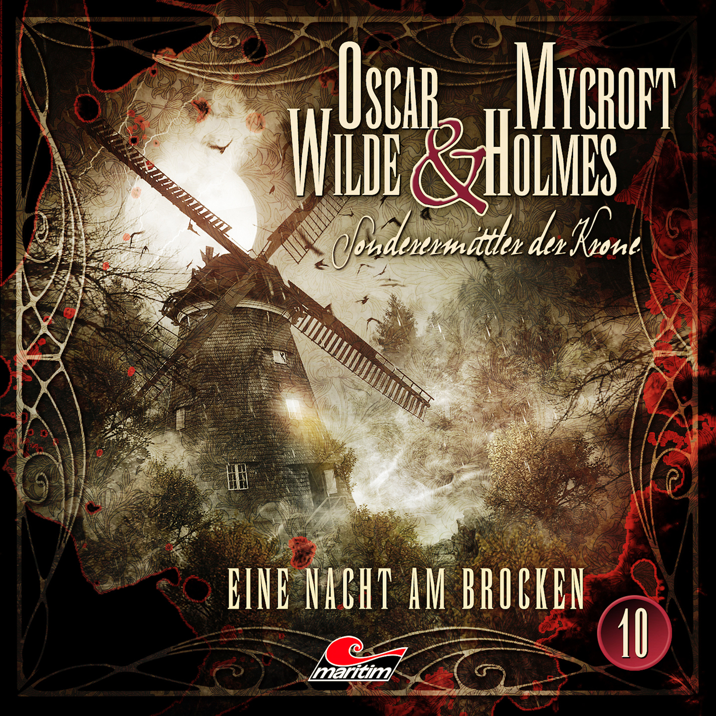 Обложка книги «Oscar Wilde & Mycroft Holmes, Sonderermittler der Krone, Folge 10: Eine Nacht am Brocken»
