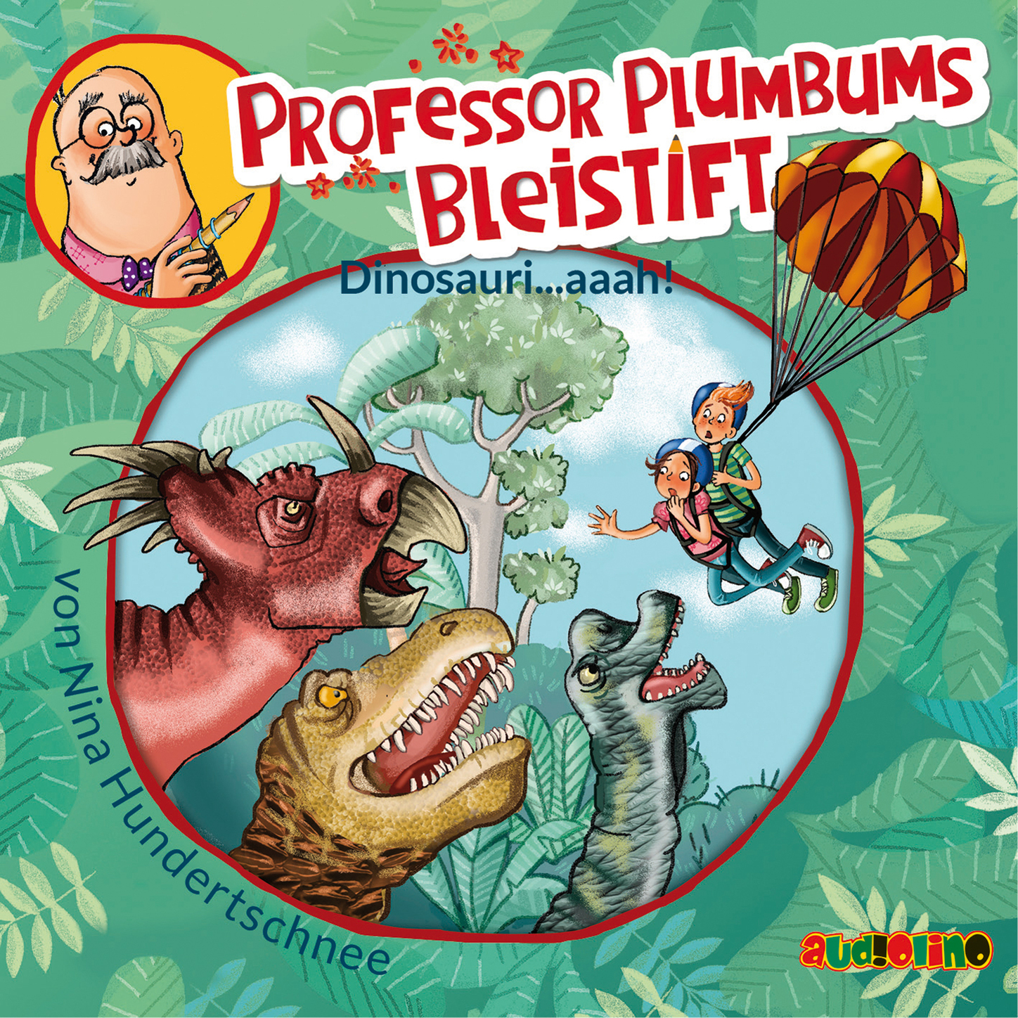Обложка книги «Dinosauri...aaah! - Professor Plumbum 4 (Ungekürzt)»