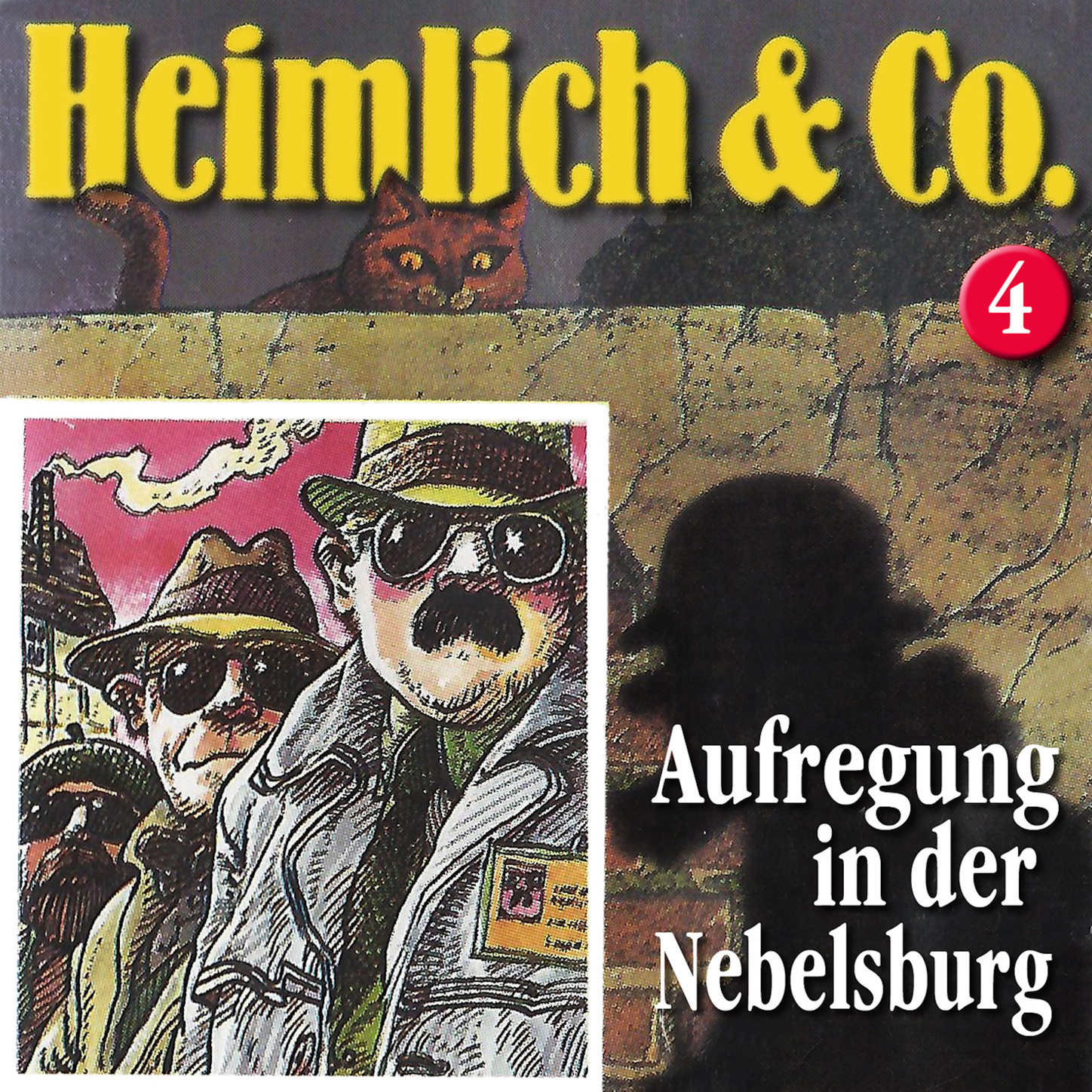 Обложка книги «Heimlich & Co., Folge 4: Aufregung in der Nebelsburg»
