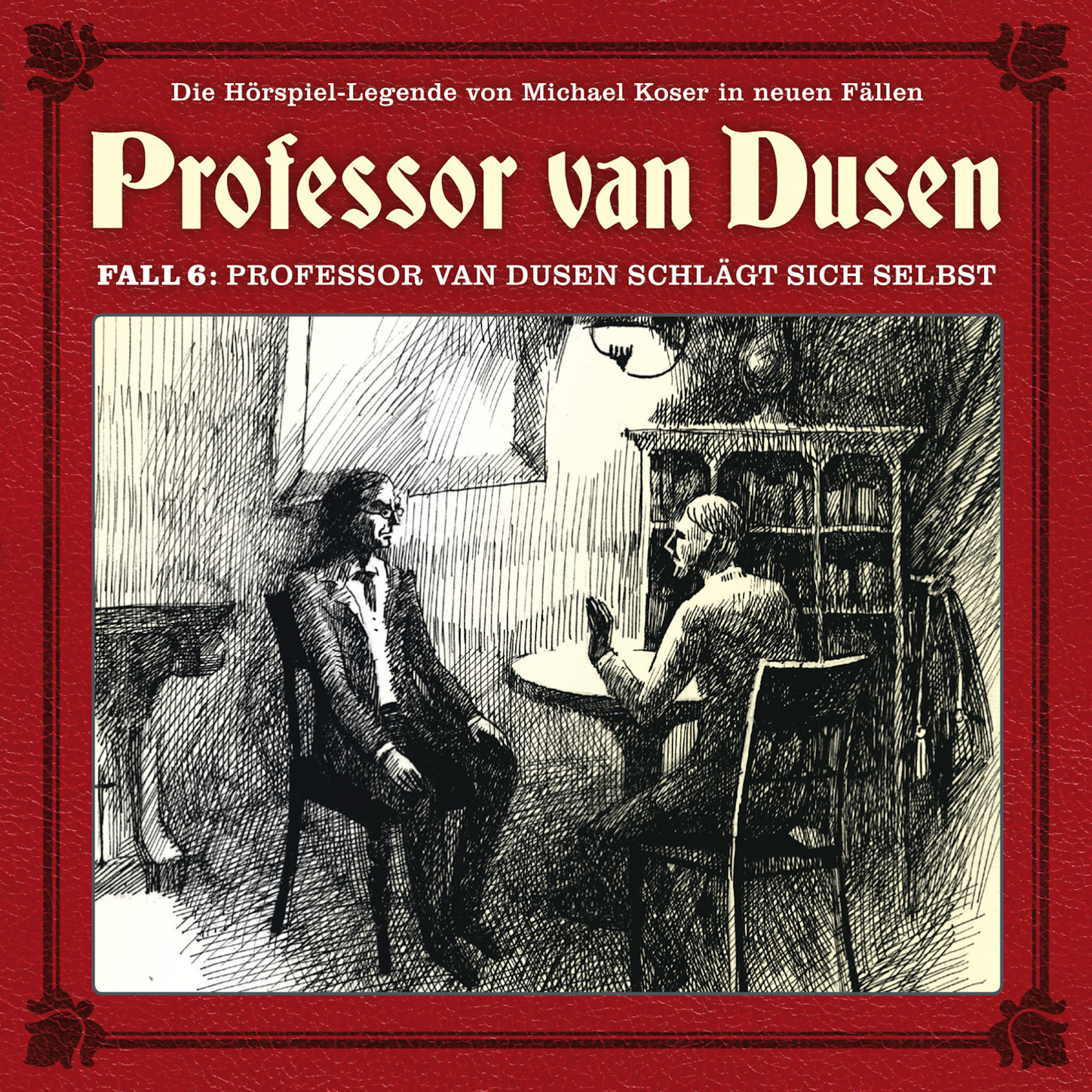 Обложка книги «Professor van Dusen, Die neuen Fälle, Fall 6: Professor van Dusen schlägt sich selbst»