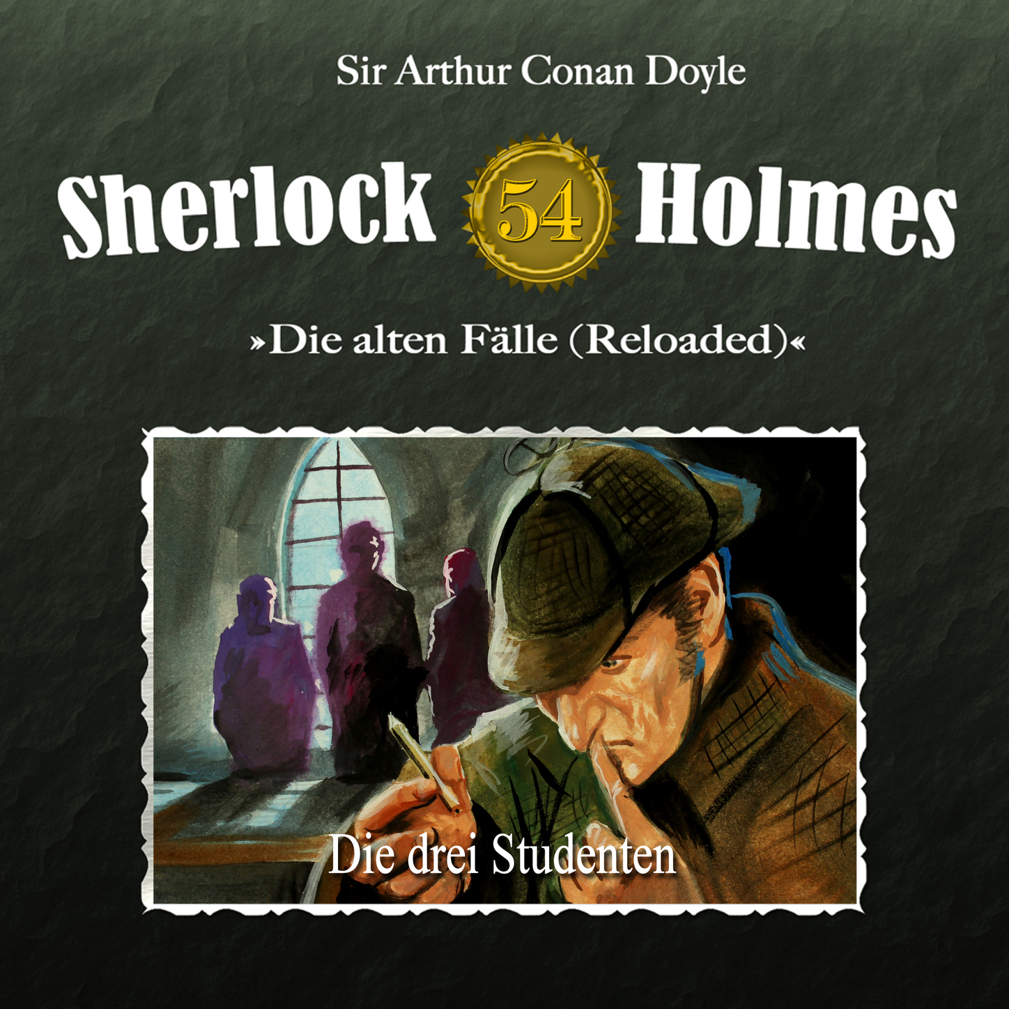 Обложка книги «Sherlock Holmes, Die alten Fälle (Reloaded), Fall 54: Die drei Studenten»