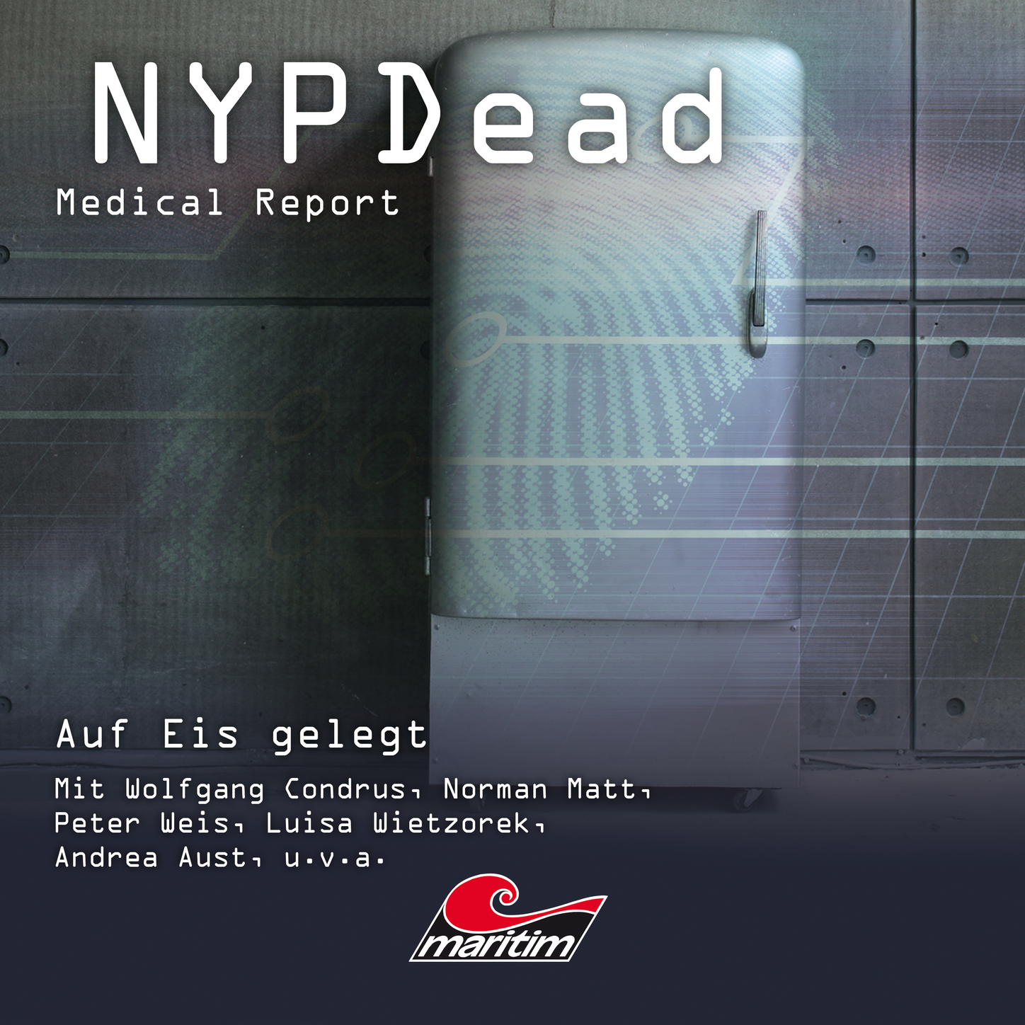 Обложка книги «NYPDead - Medical Report, Folge 8: Auf Eis gelegt»