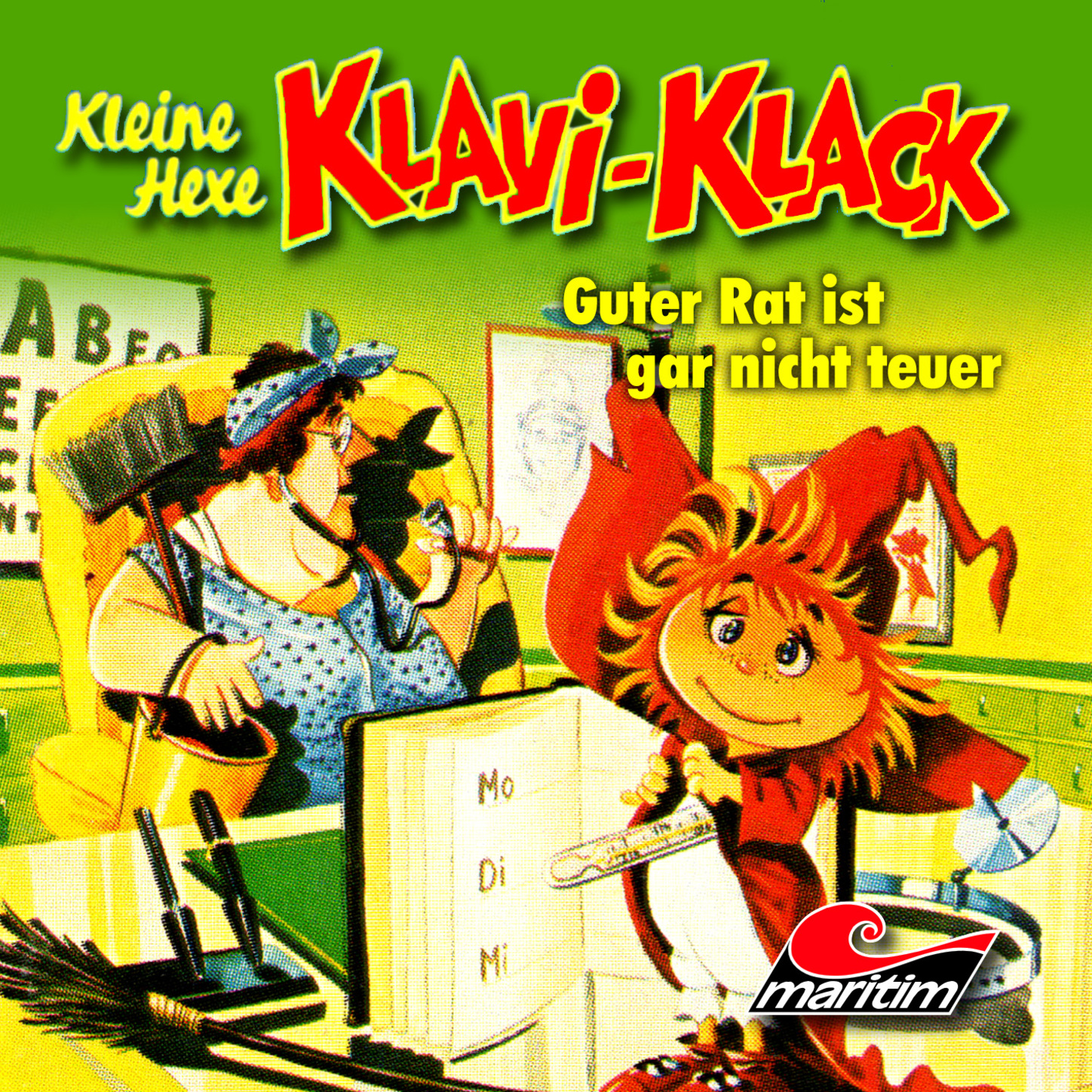 Обложка книги «Kleine Hexe Klavi-Klack, Folge 7: Guter Rat ist gar nicht teuer»