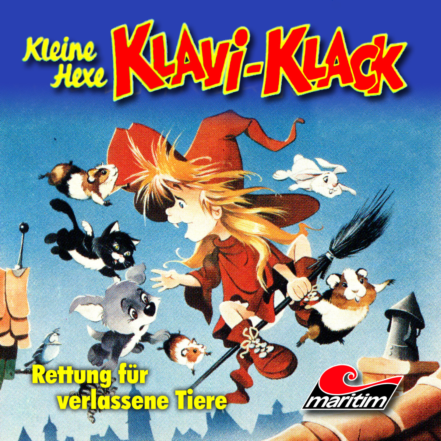 Обложка книги «Kleine Hexe Klavi-Klack, Folge 8: Rettung für verlassene Tiere»