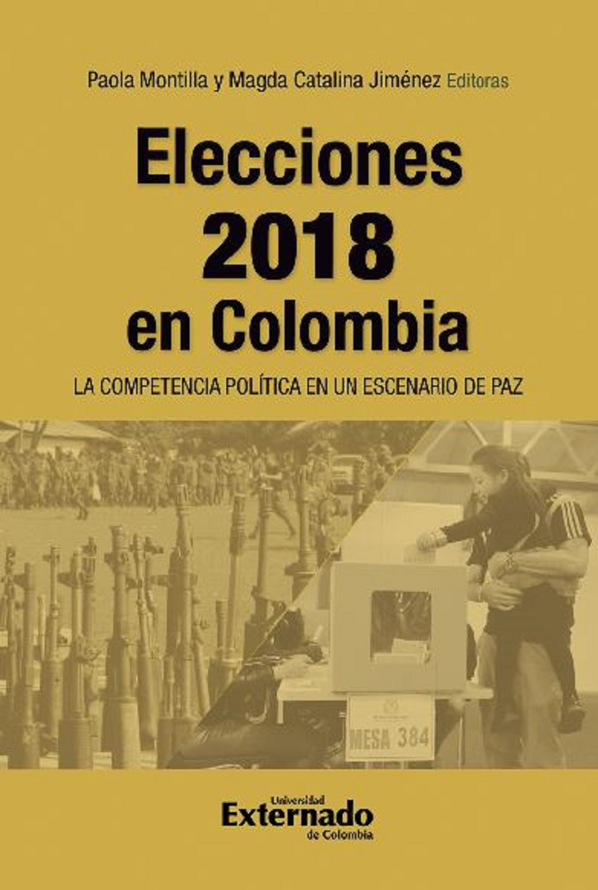 Обложка книги «Elecciones 2018 en Colombia»