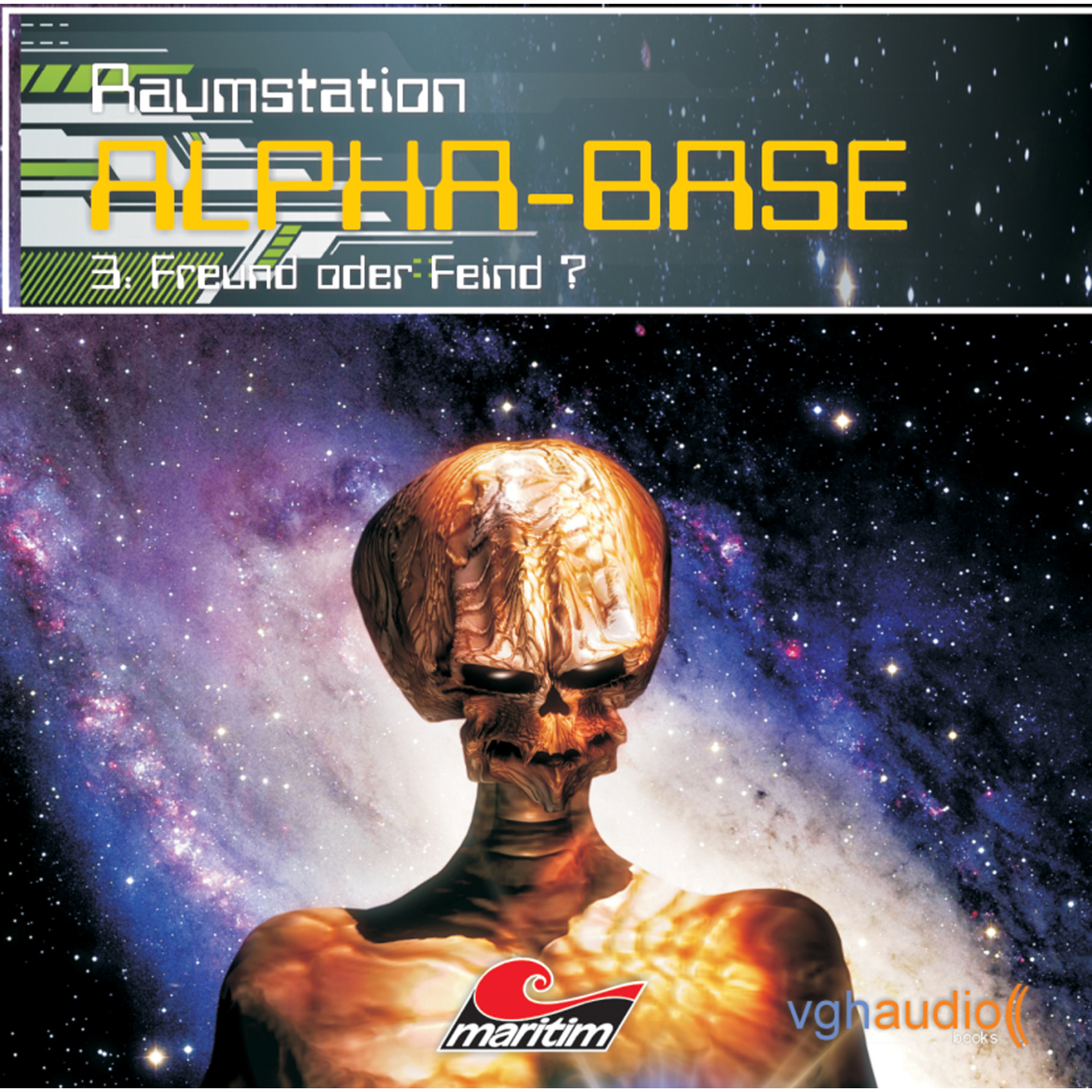 Обложка книги «Raumstation Alpha-Base, Folge 3: Freund oder Feind»