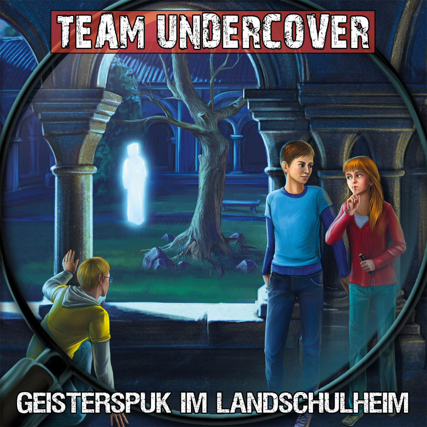 Обложка книги «Team Undercover, Folge 12: Geisterspuk im Landschulheim»