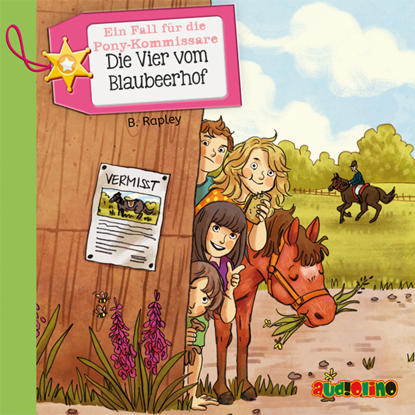 Обложка книги «Die Vier vom Blaubeerhof - Ein Fall für die Pony-Kommissare, Teil 1»
