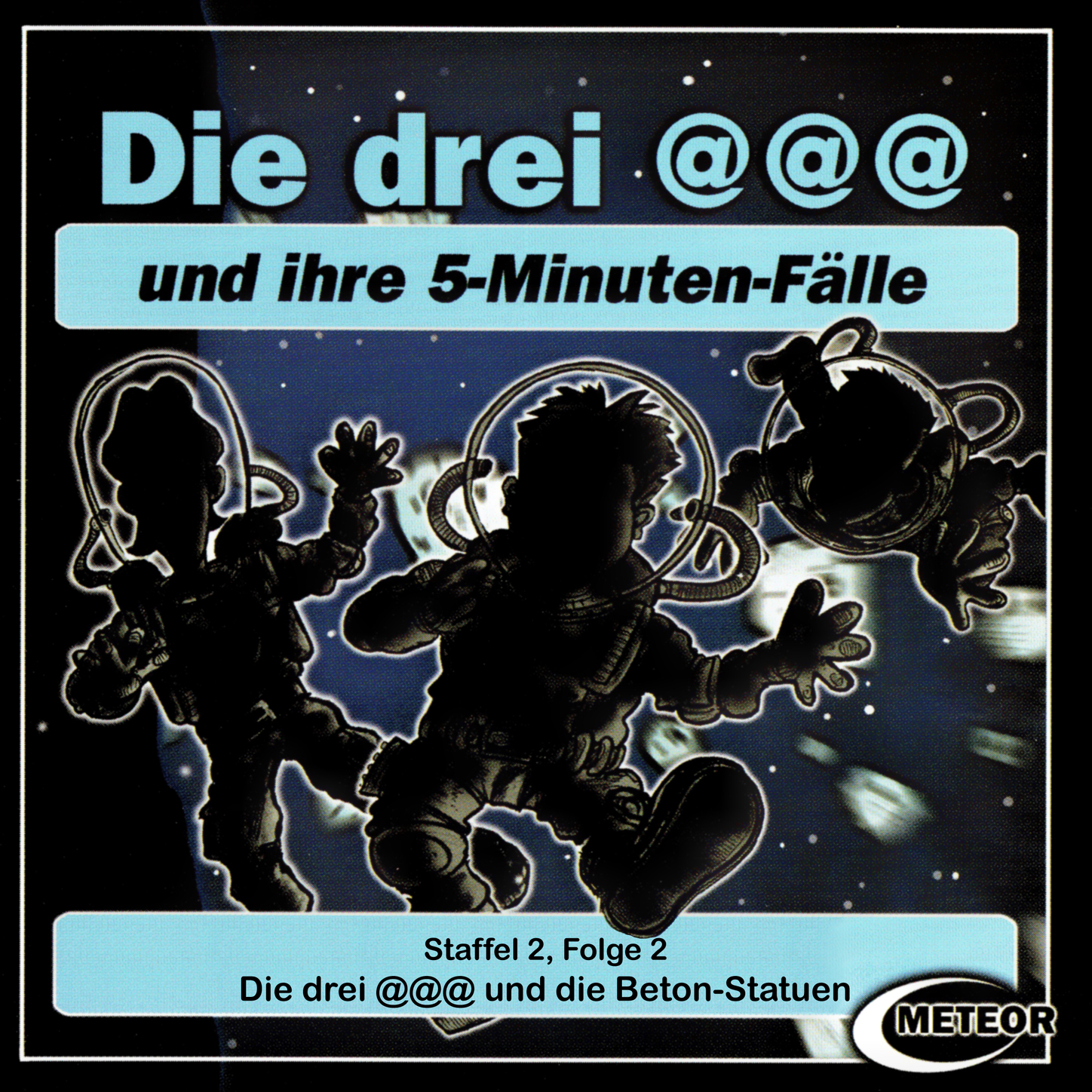 Обложка книги «Die drei @@@ (Die drei Klammeraffen), Staffel 2, Folge 2: Die drei @@@ und die Beton-Statuen»