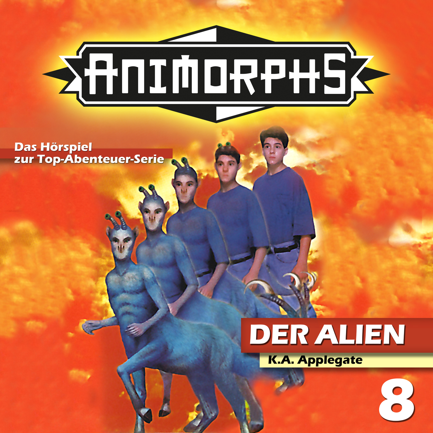Обложка книги «Animorphs, Folge 8: Der Alien»
