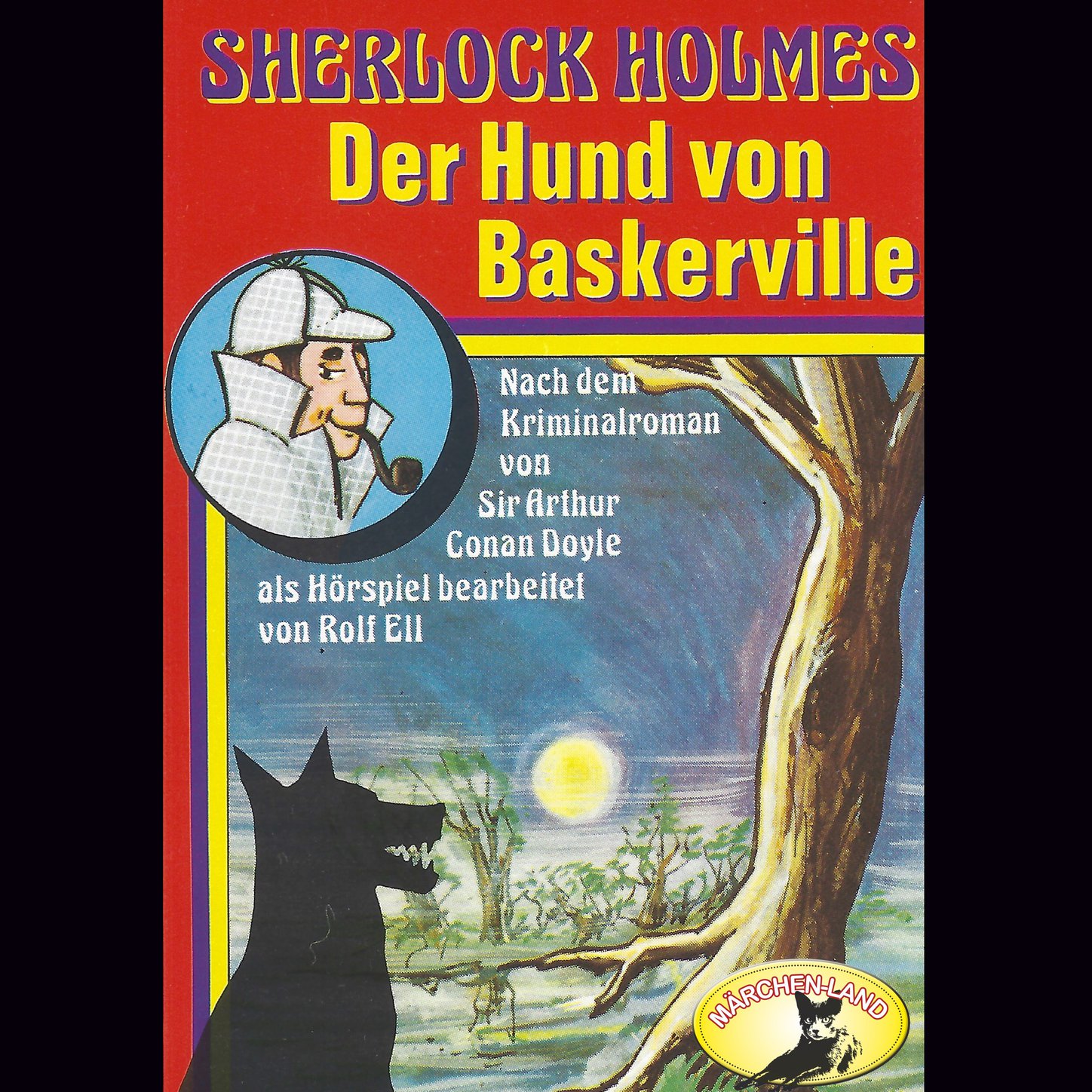 Обложка книги «Sherlock Holmes, Der Hund von Baskerville»
