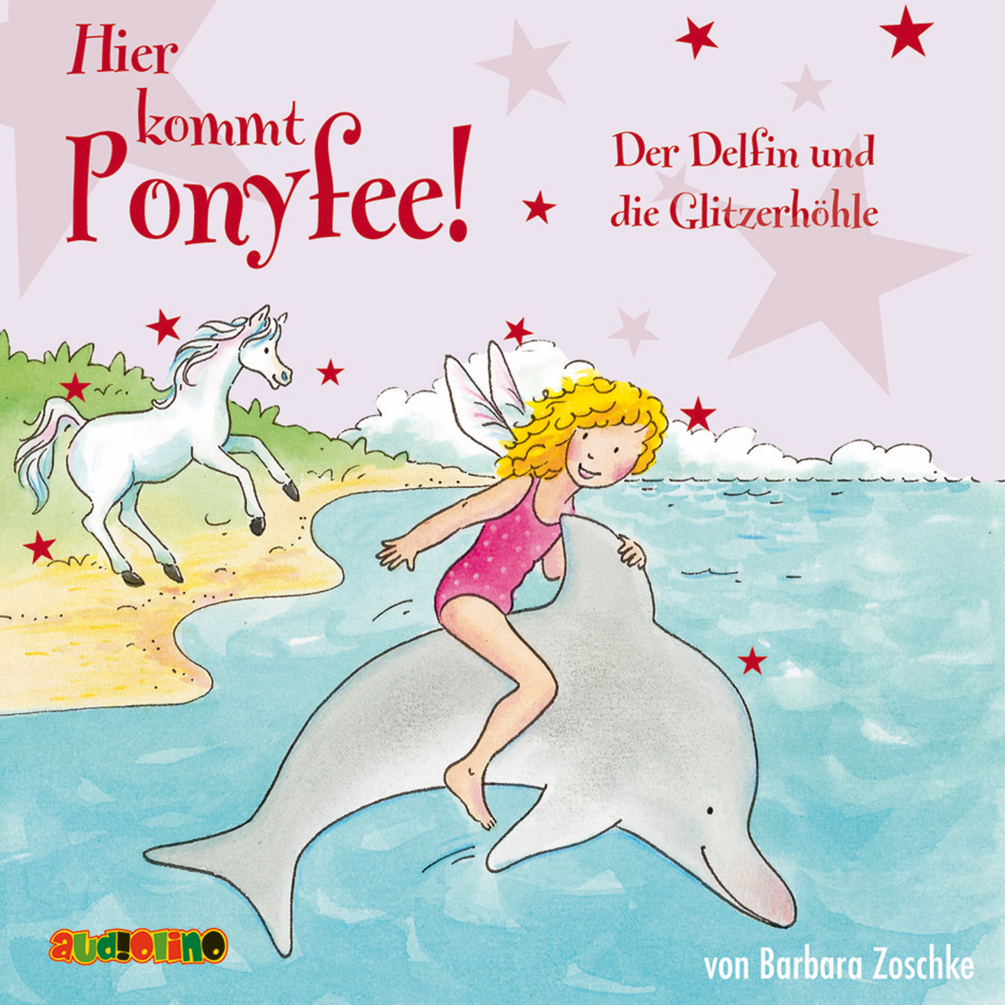 Обложка книги «Der Delfin und die Glitzerhöhle - Hier kommt Ponyfee 19»