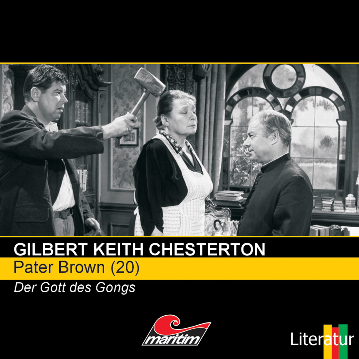 Обложка книги «Pater Brown, Folge 20: Der Gott des Gongs»