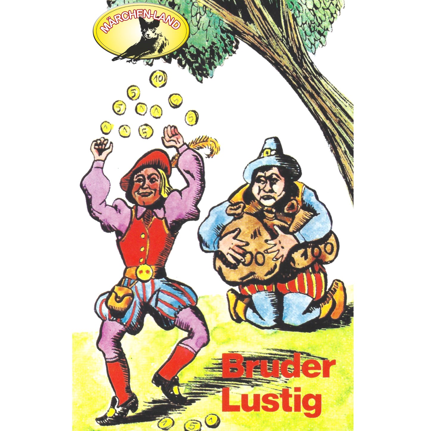 Обложка книги «Gebrüder Grimm, Bruder Lustig / Der alte Sultan / Die Scholle / Die ungleichen Kinder Evas»