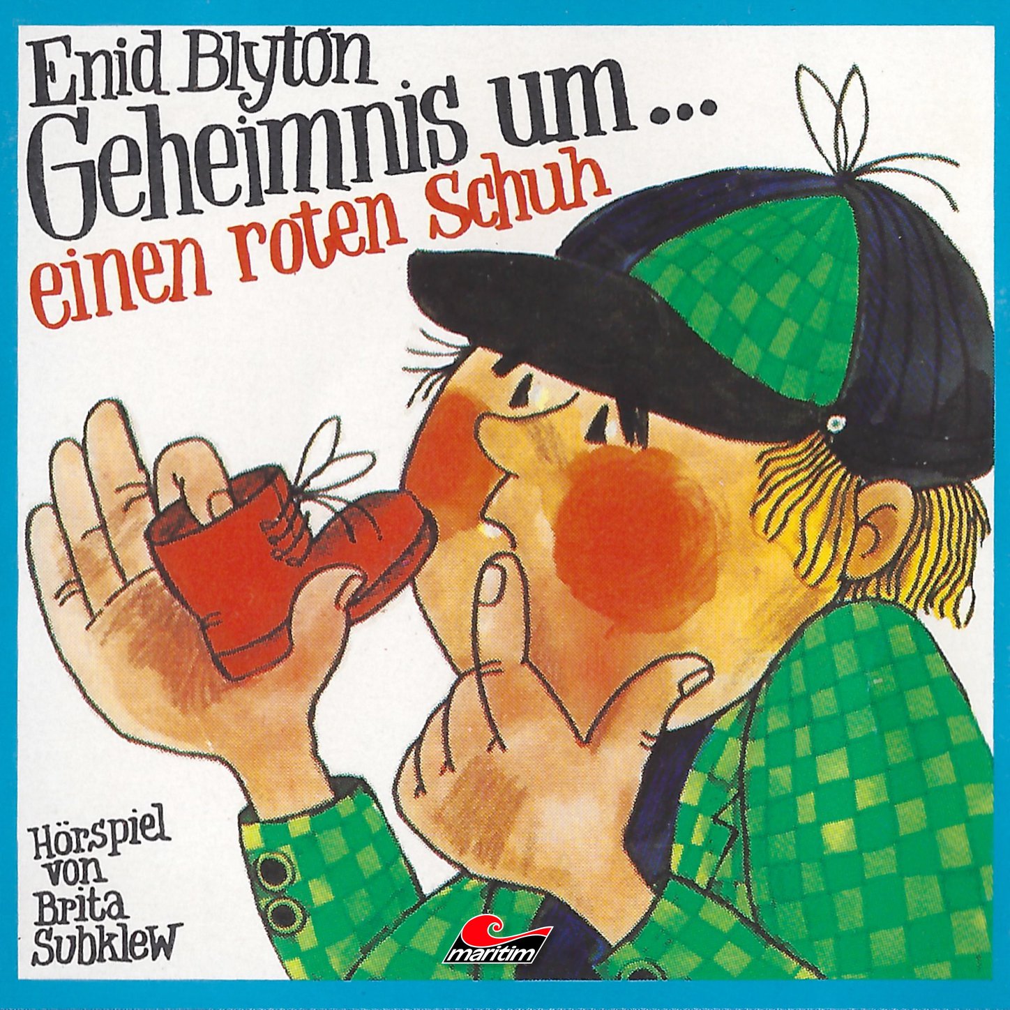 Обложка книги «Enid Blyton, Geheimnis um einen roten Schuh»