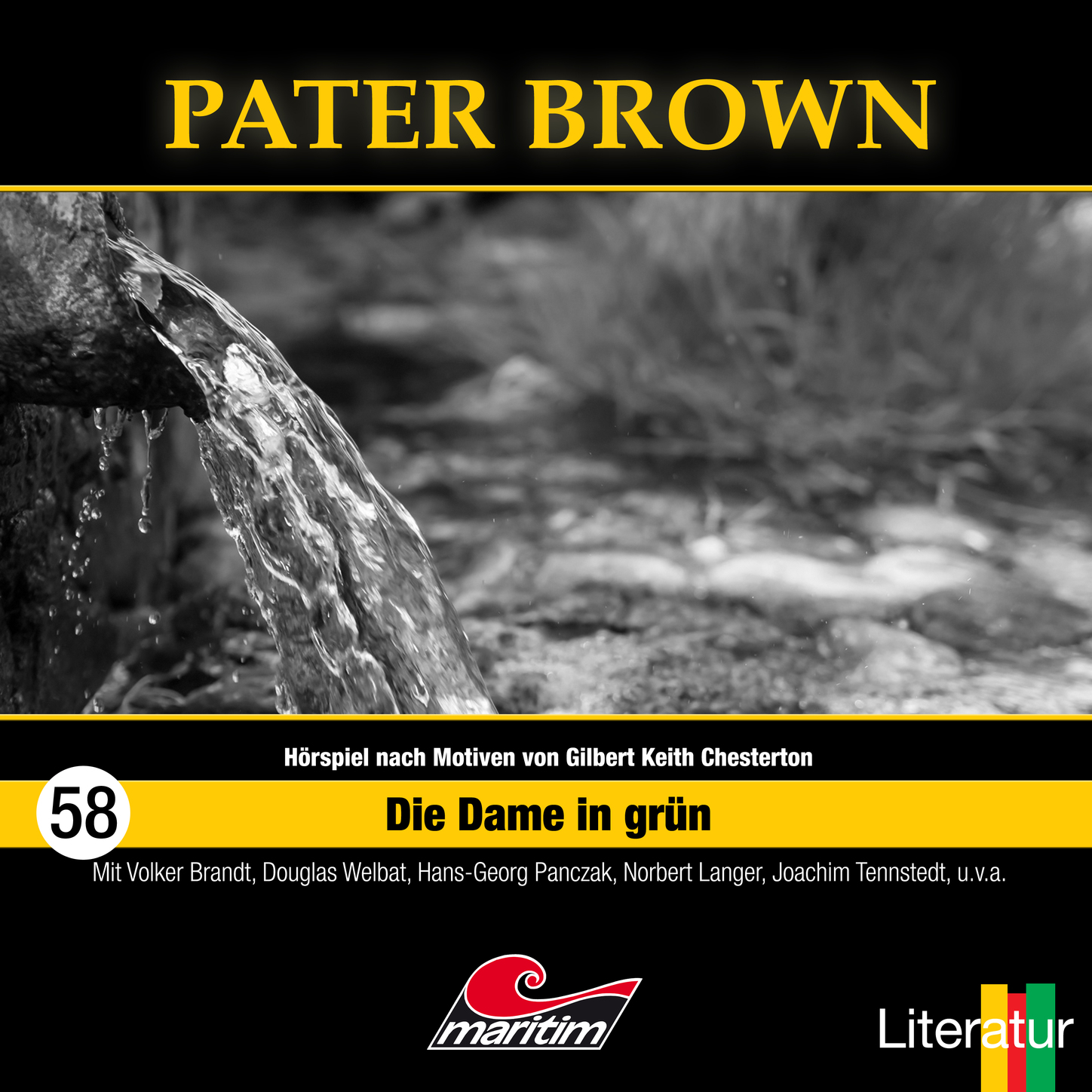 Обложка книги «Pater Brown, Folge 58: Die Dame in Grün»