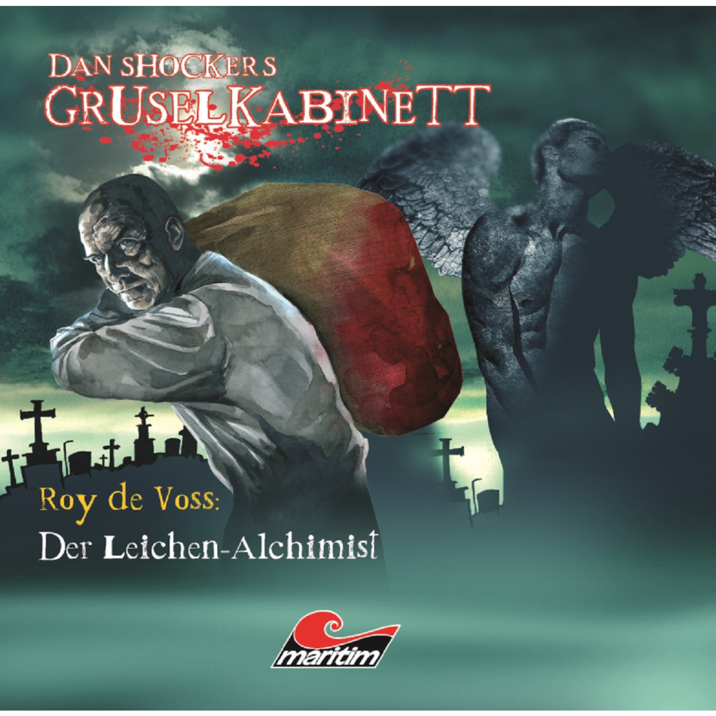 Обложка книги «Dan Shockers Gruselkabinett, Der Leichen-Alchimist»