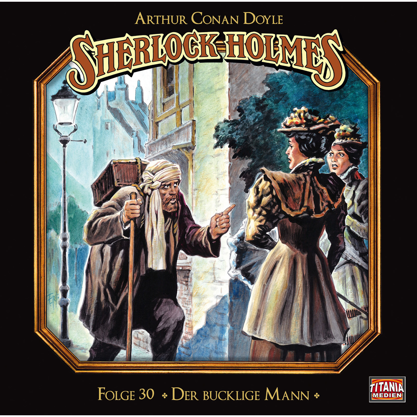 Обложка книги «Sherlock Holmes - Die geheimen Fälle des Meisterdetektivs, Folge 30: Der bucklige Mann»