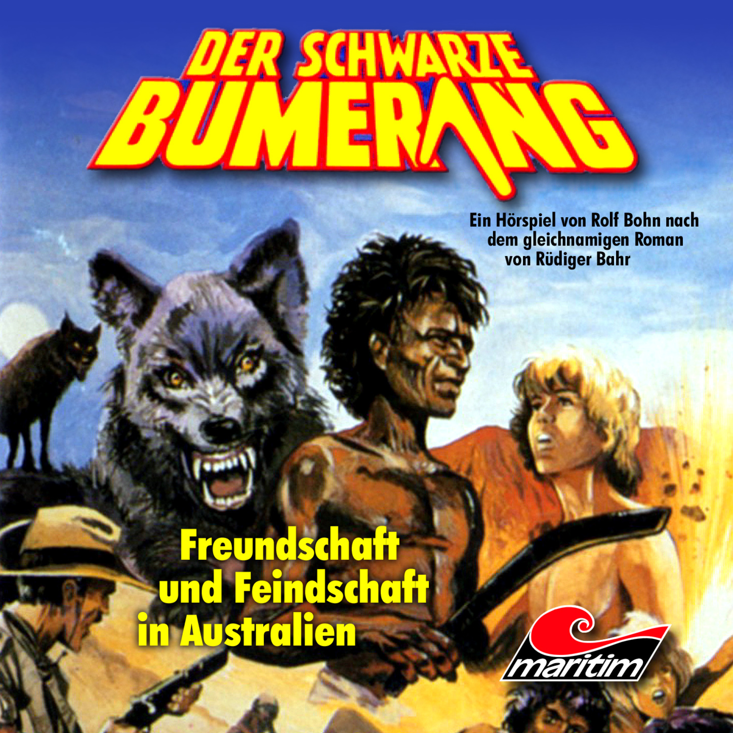 Обложка книги «Der schwarze Bumerang, Folge 2: Freundschaft und Feindschaft in Australien»