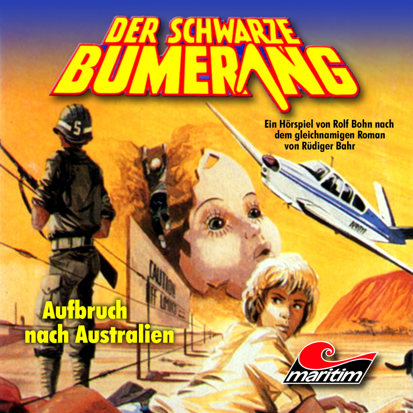 Обложка книги «Der schwarze Bumerang, Folge 1: Aufbruch nach Australien»