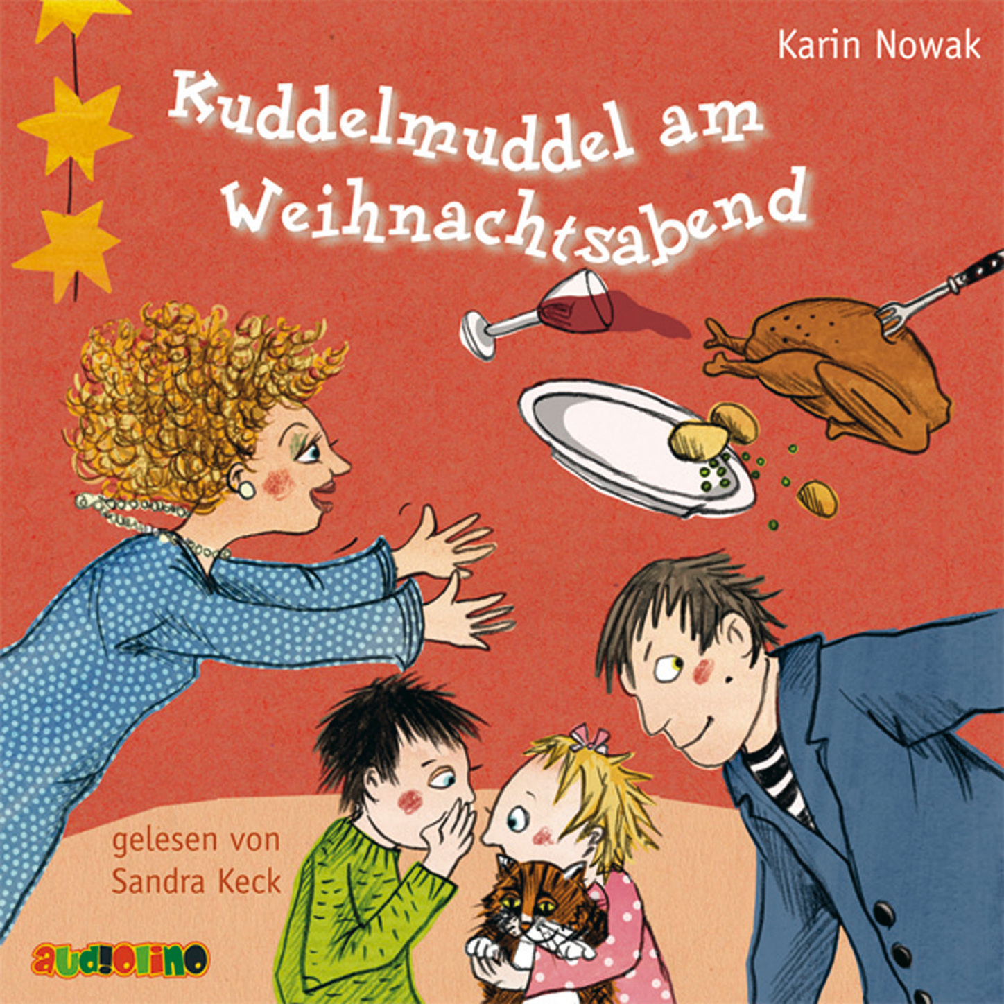 Обложка книги «Kuddelmuddel am Weihnachtsabend»