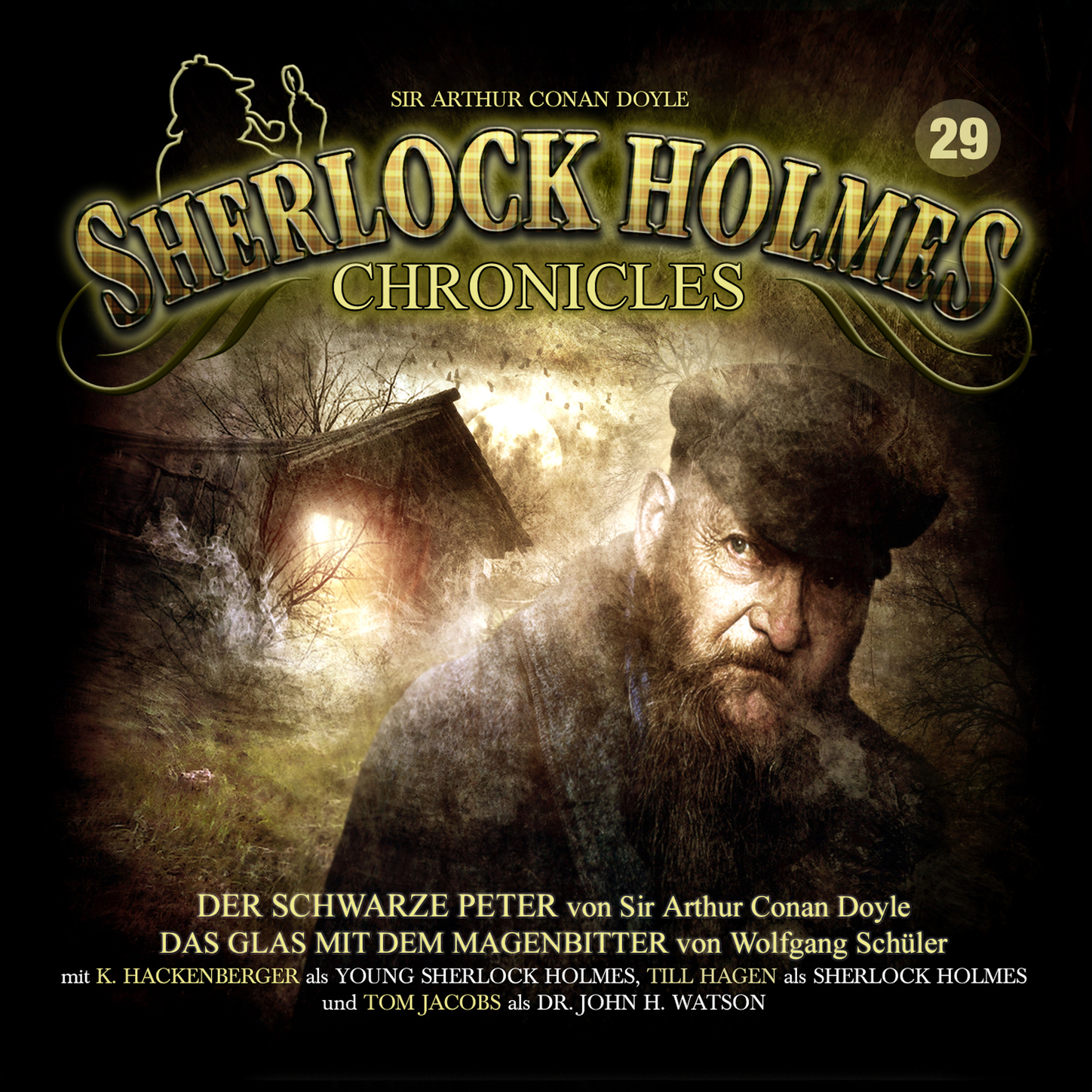 Обложка книги «Sherlock Holmes Chronicles, Folge 29: Der schwarze Peter»