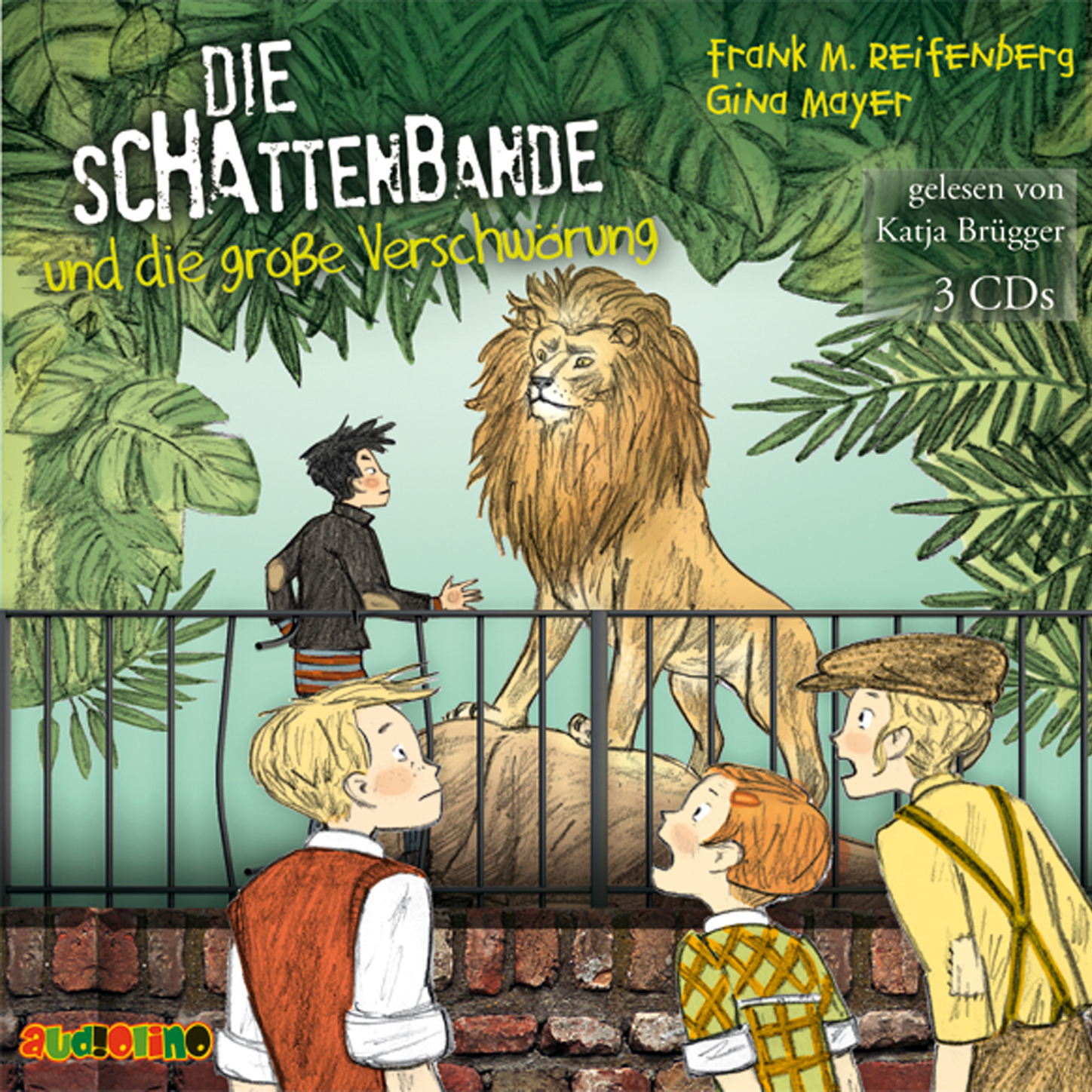 Обложка книги «Die Schattenbande und die große Verschwörung - Die Schattenbande 4»