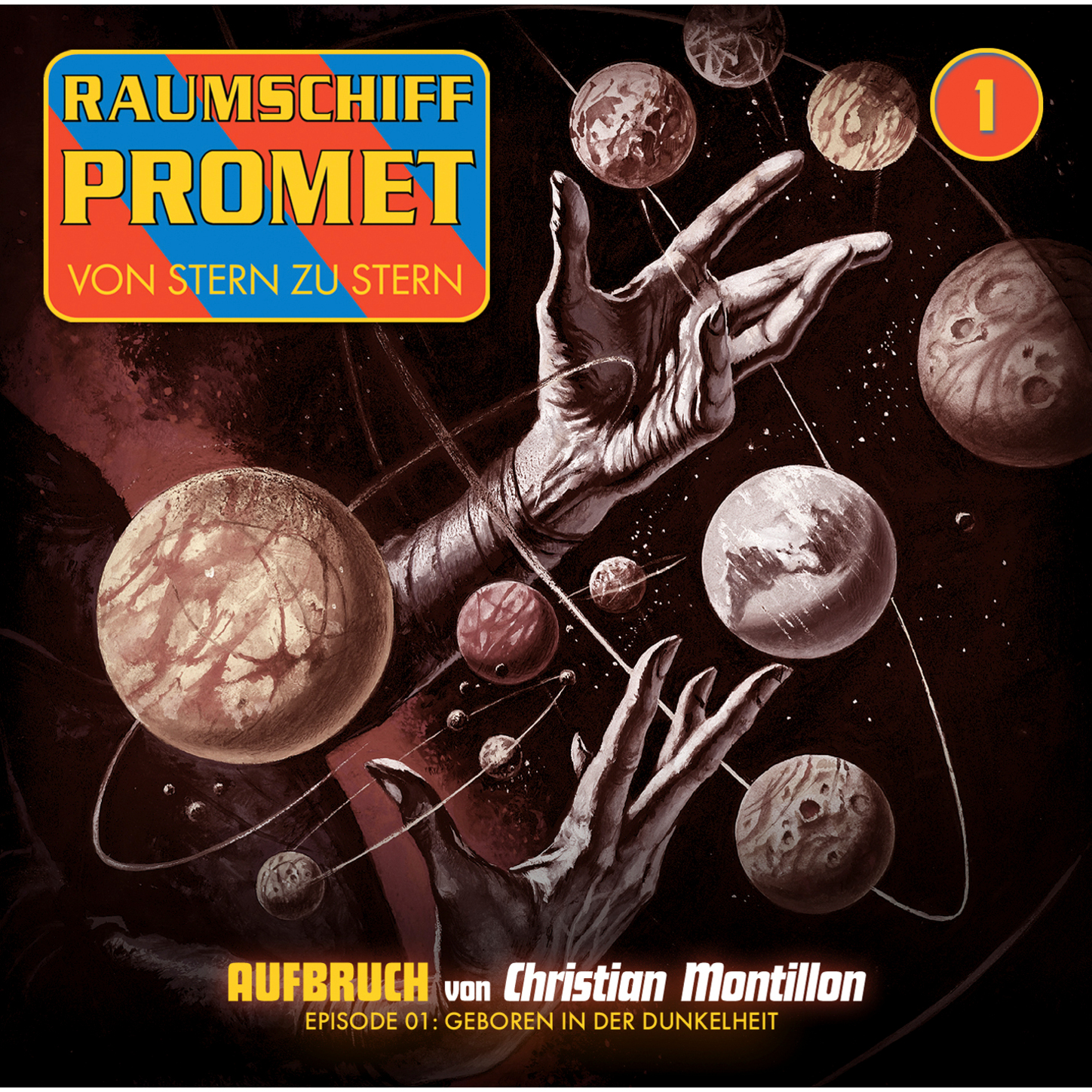 Обложка книги «Raumschiff Promet, Folge 1: Geboren in der Dunkelheit»