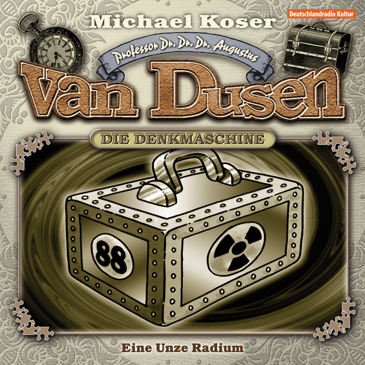 Обложка книги «Professor van Dusen, Folge 1: Eine Unze Radium»