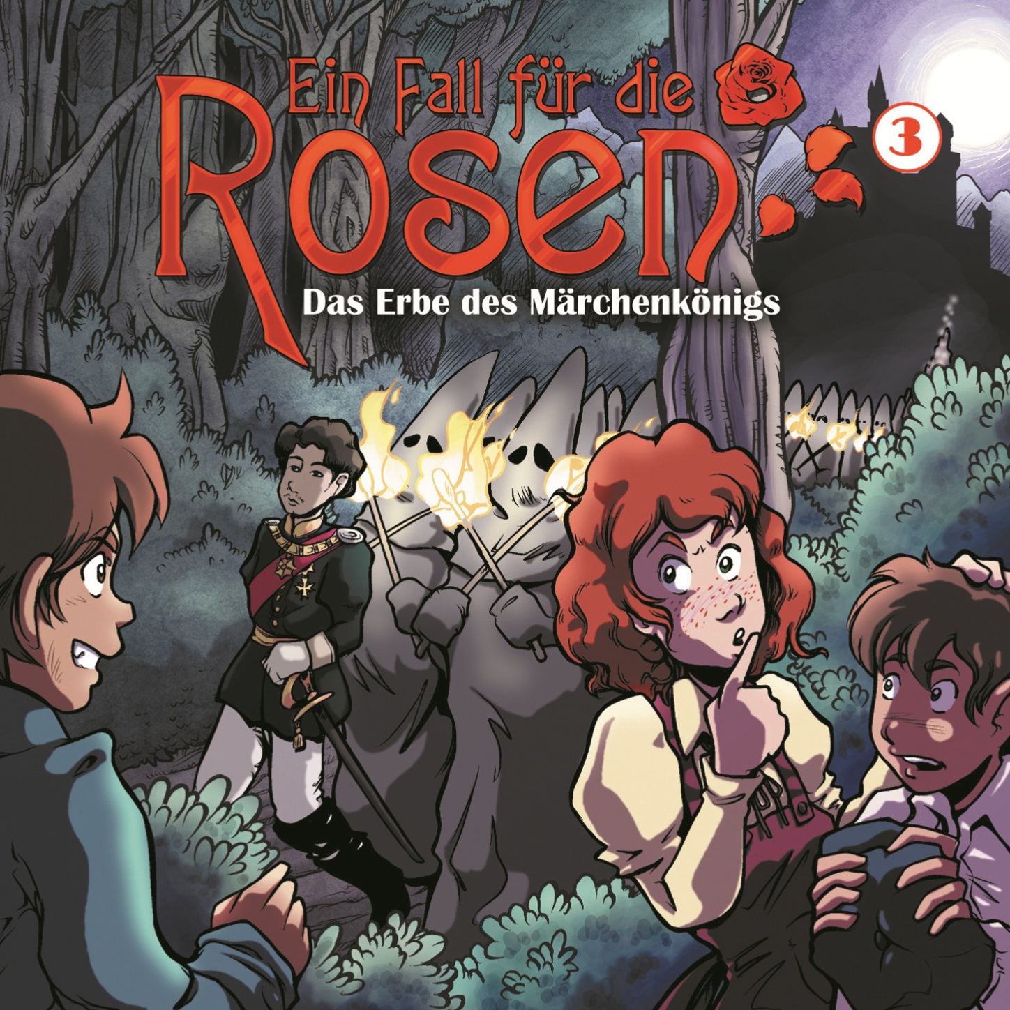 Обложка книги «Ein Fall für die Rosen, Folge 3: Das Erbe des Märchenkönigs»