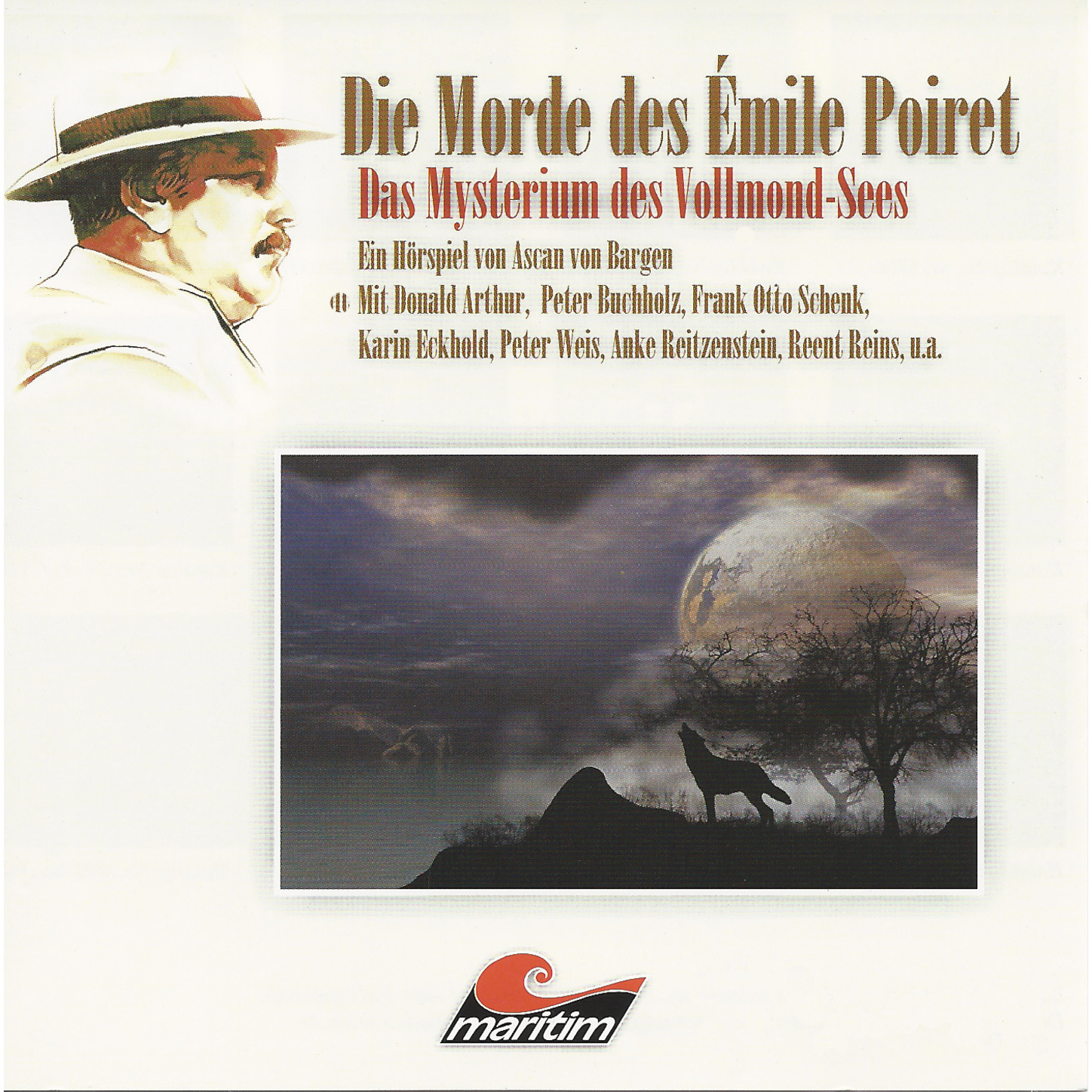 Обложка книги «Die Morde des Émilie Poiret, Folge 1: Das Mysterium des Vollmond-Sees»