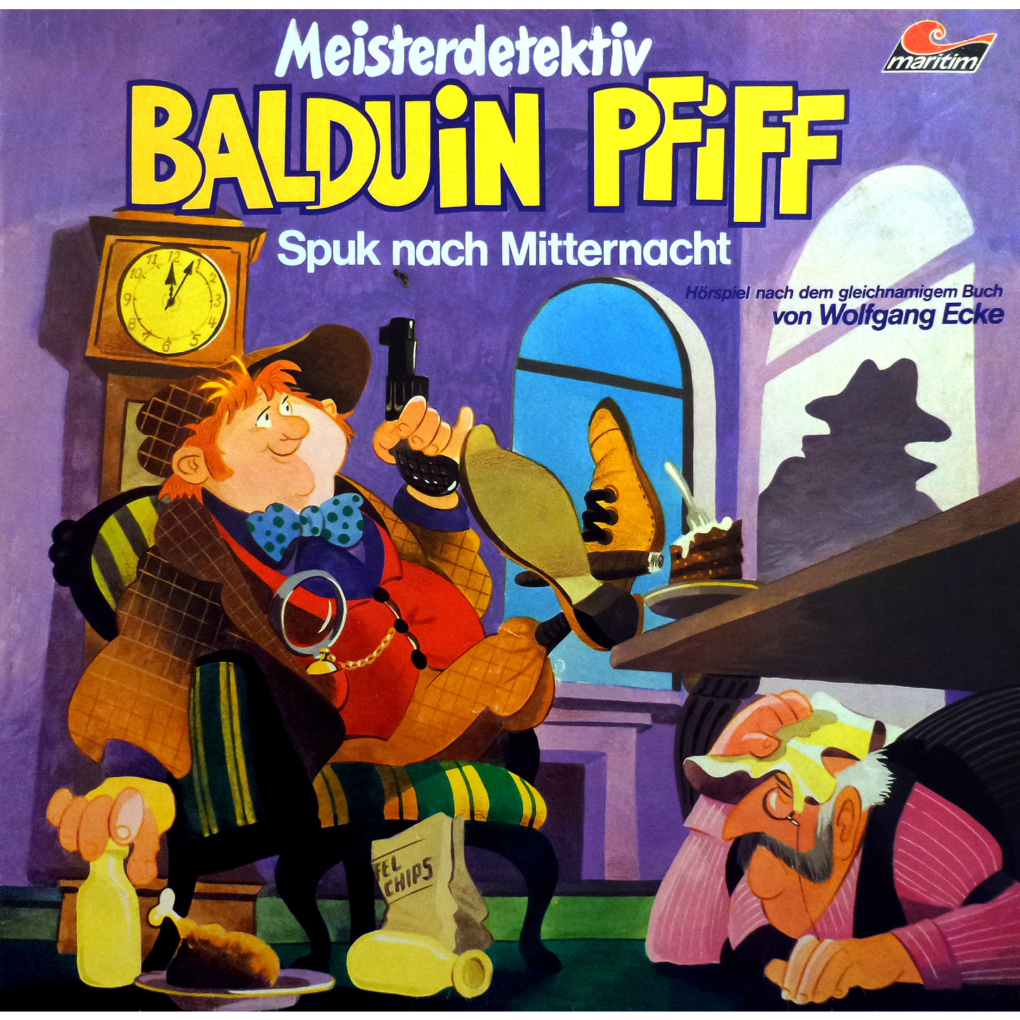Обложка книги «Balduin Pfiff, Folge 2: Spuk nach Mitternacht»