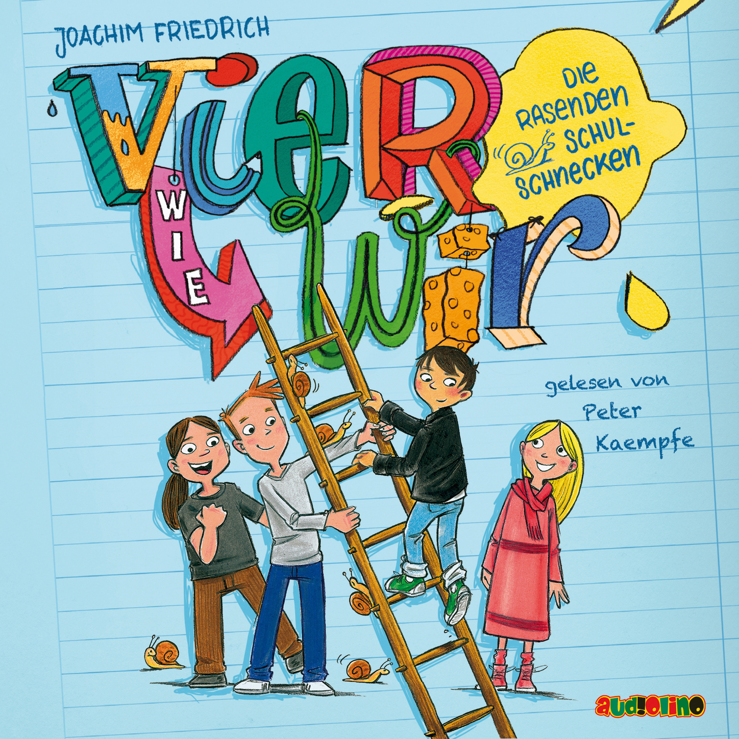 Обложка книги «Vier wie wir und die rasenden Schulschnecken - Vier wie wir 2»