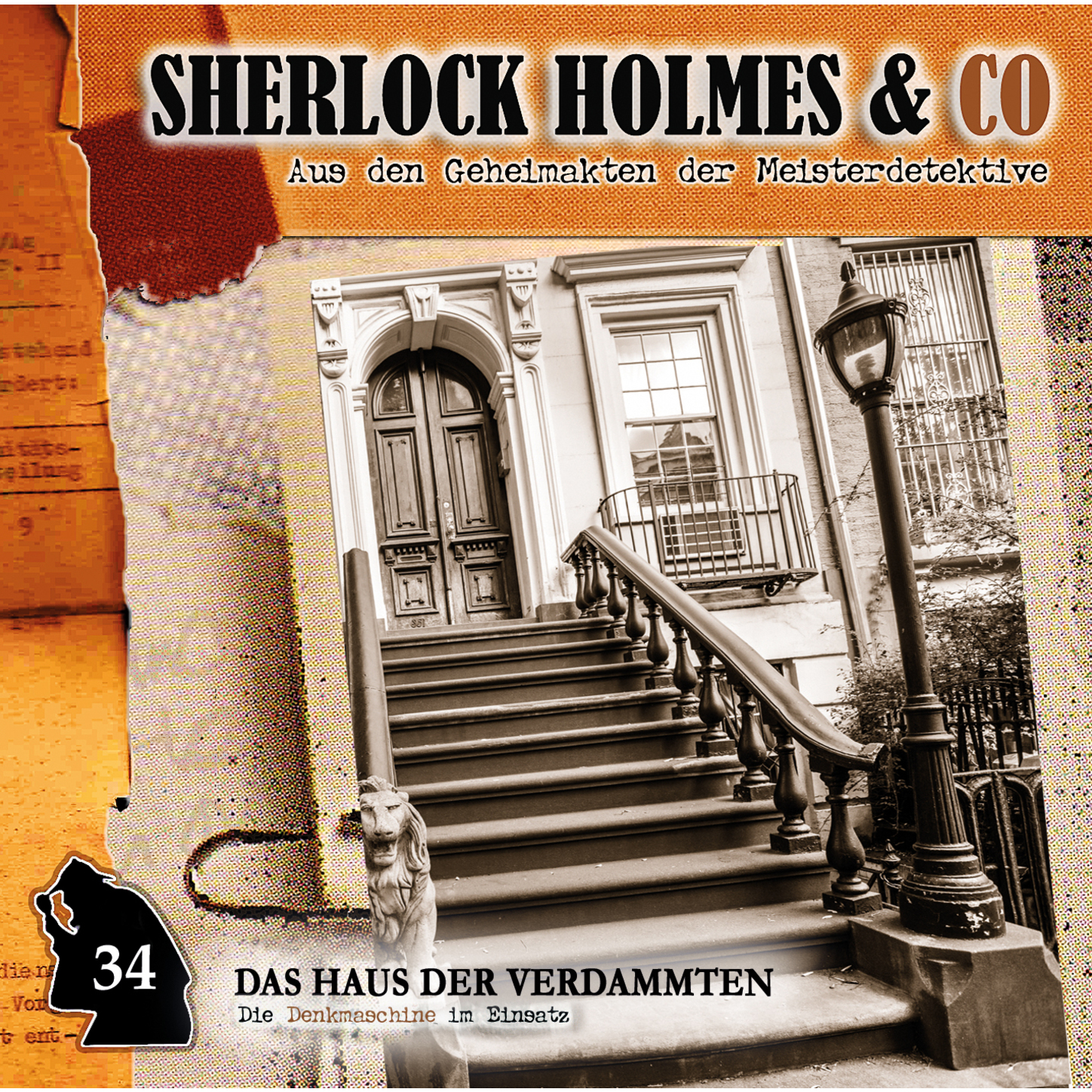 Обложка книги «Sherlock Holmes & Co, Folge 34: Das Haus der Verdammten»
