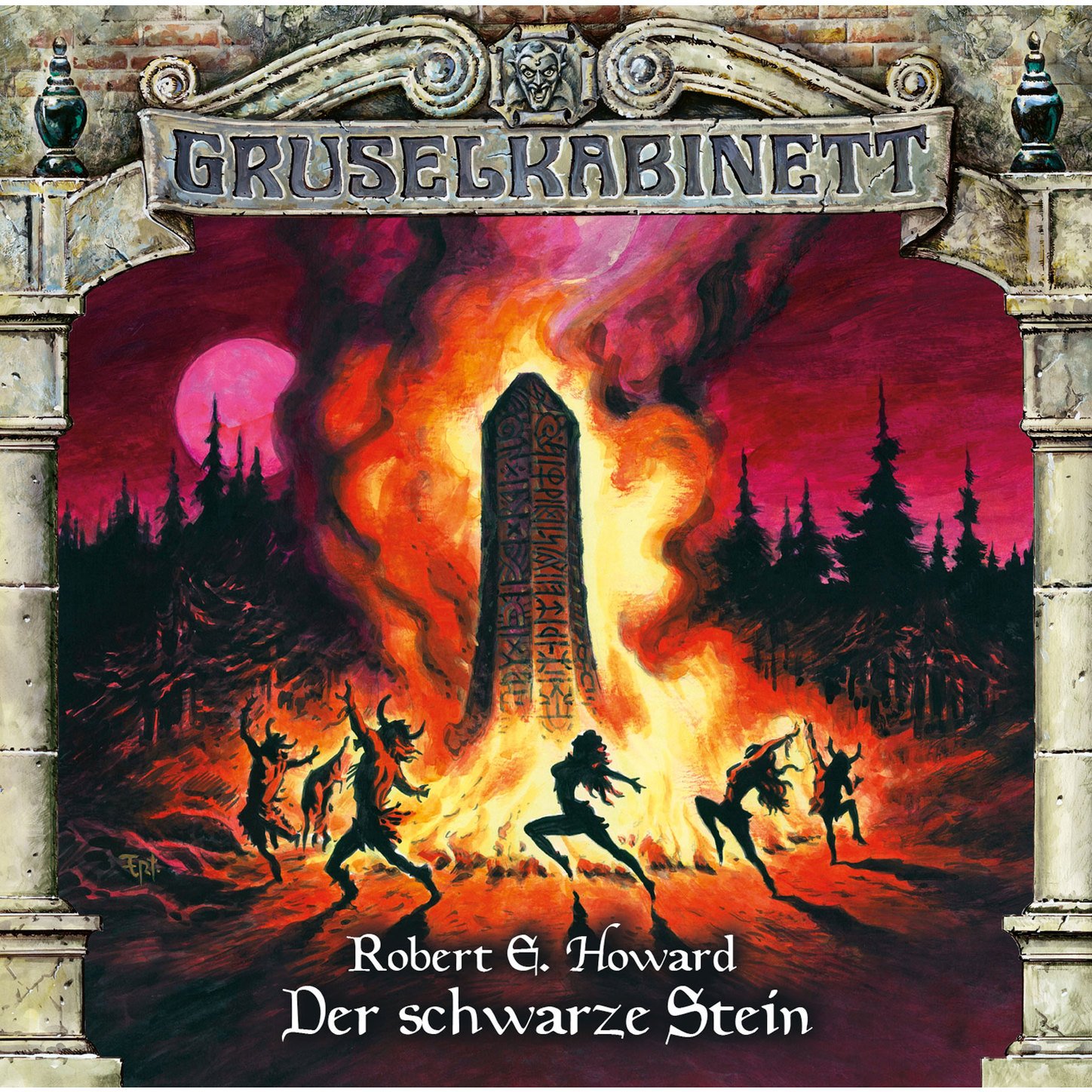 Обложка книги «Gruselkabinett, Folge 116: Der schwarze Stein»