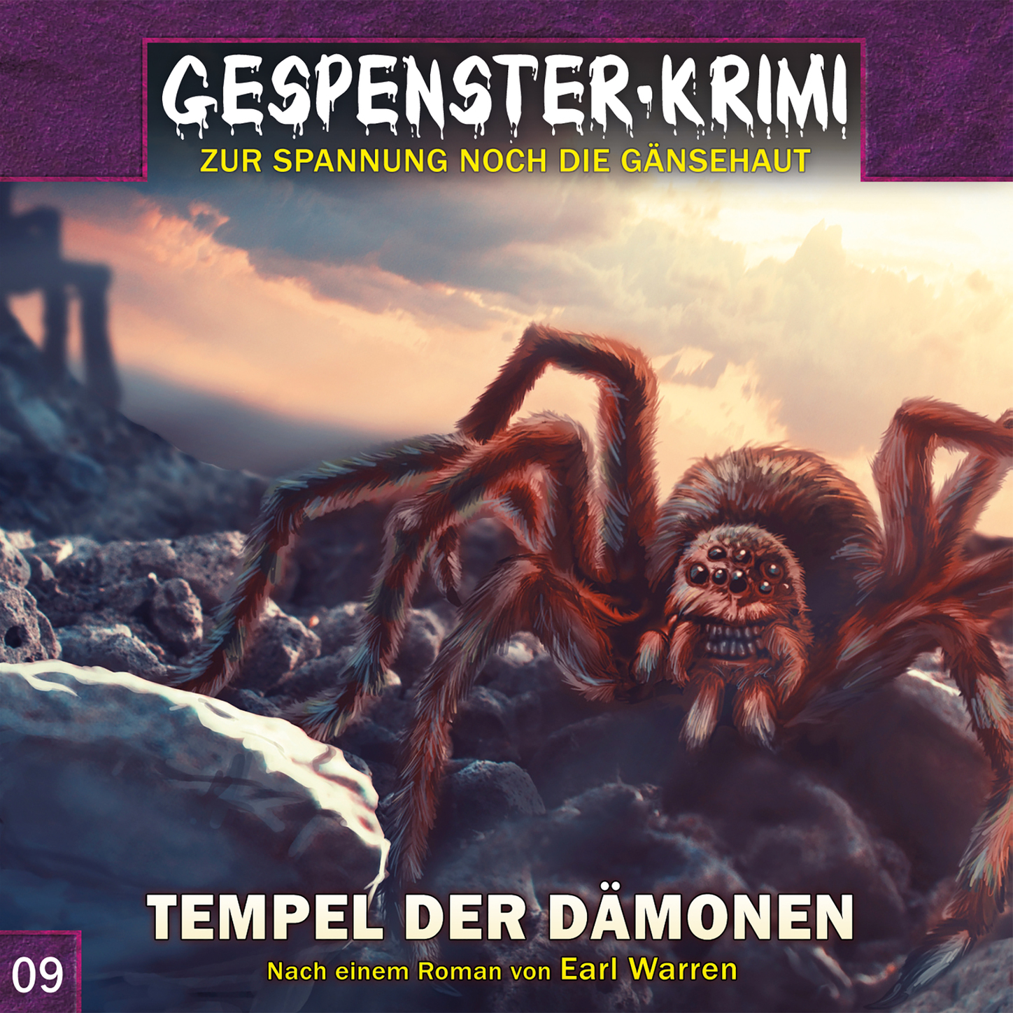 Обложка книги «Gespenster-Krimi, Folge 9: Tempel der Dämonen»