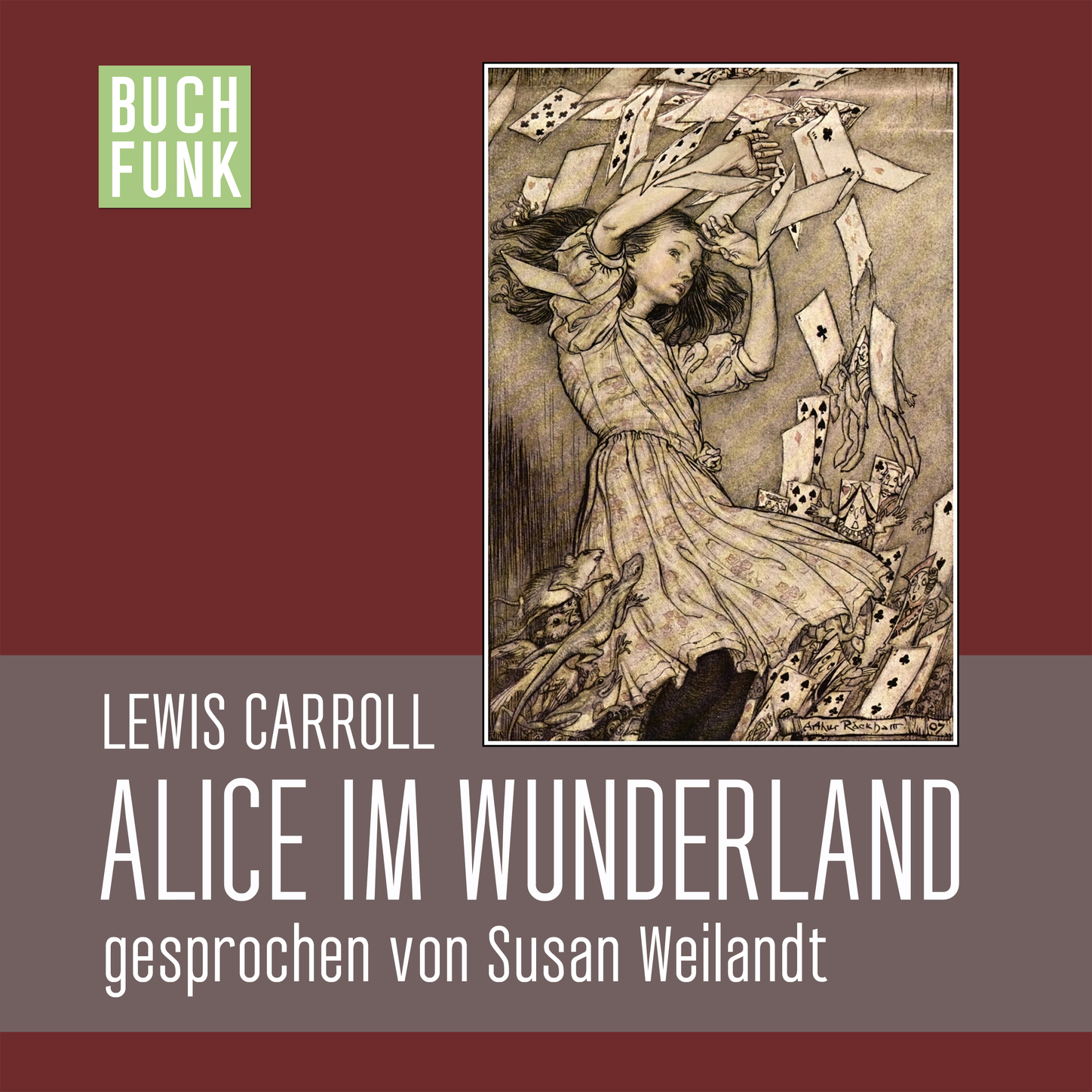 Обложка книги «Alice im Wunderland»