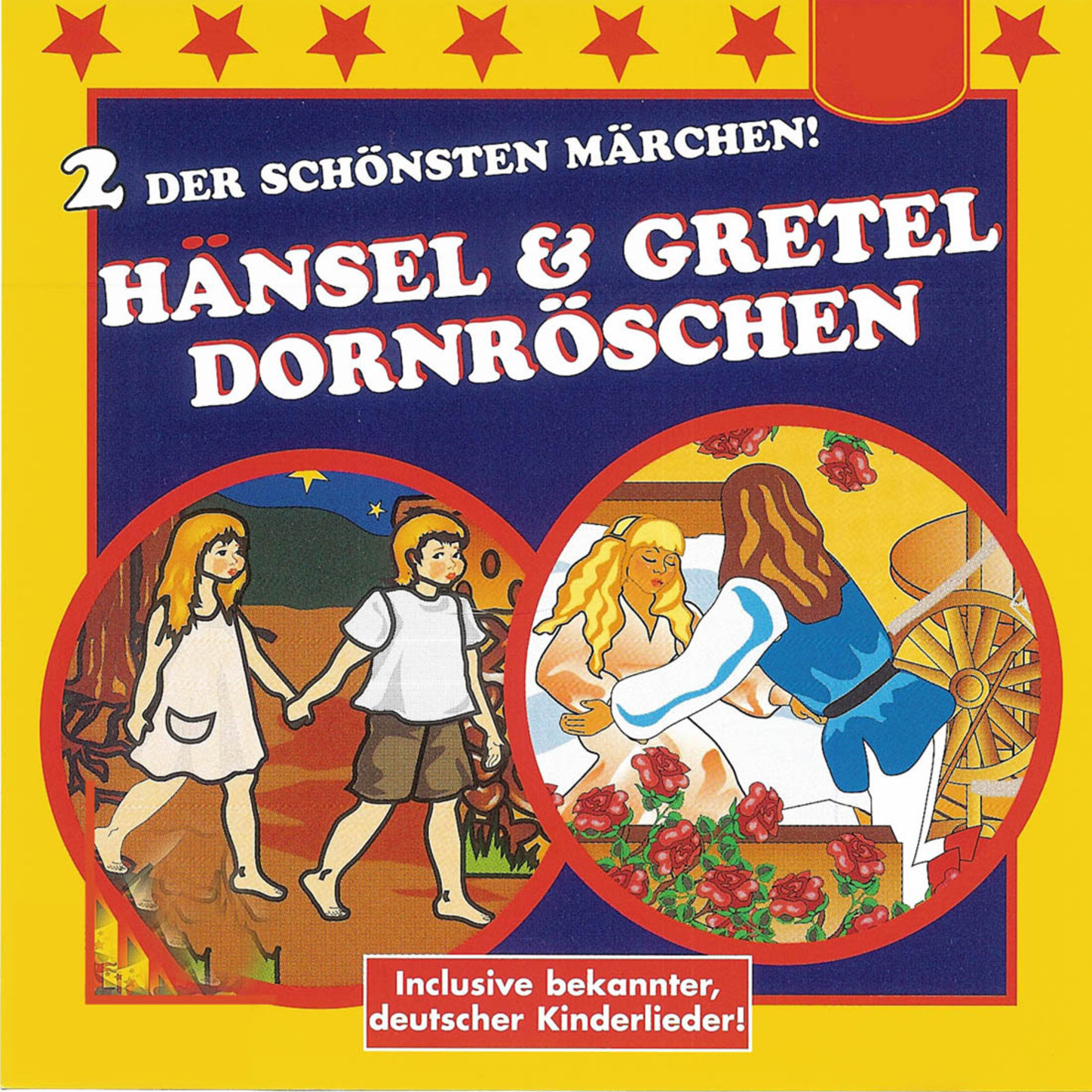 Обложка книги «Hänsel & Gretel / Dornröschen»