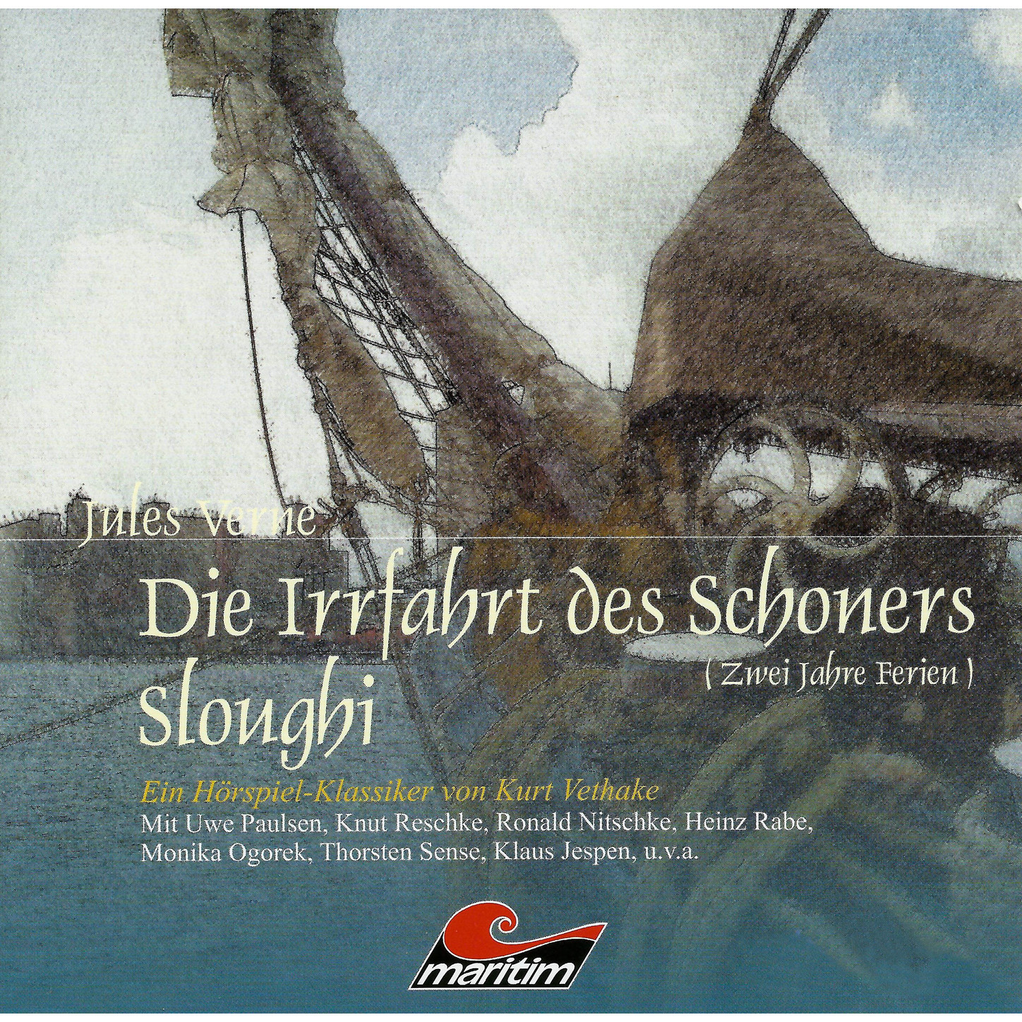 Обложка книги «Jules Verne, Folge 6: Die Irrfahrt des Schoners Sloughi»